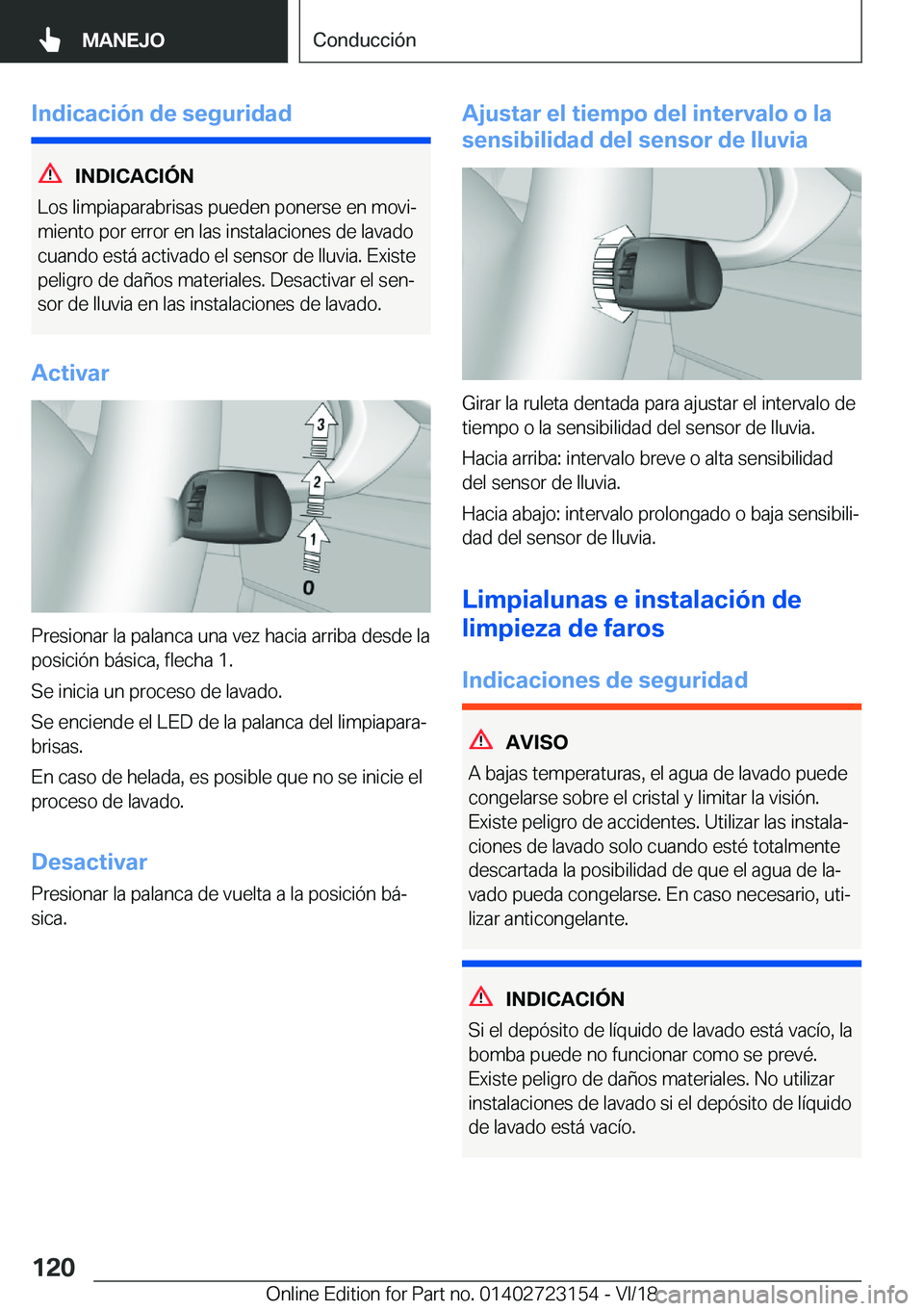 BMW 4 SERIES COUPE 2019  Manuales de Empleo (in Spanish) �I�n�d�i�c�a�c�i�