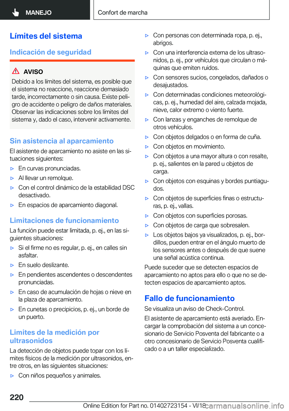 BMW 4 SERIES COUPE 2019  Manuales de Empleo (in Spanish) �L�