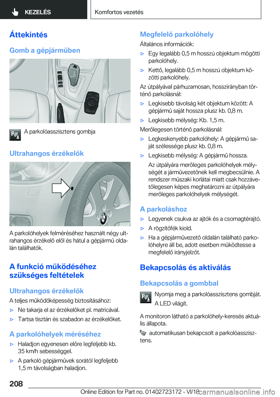 BMW 4 SERIES COUPE 2019  Kezelési útmutató (in Hungarian) �