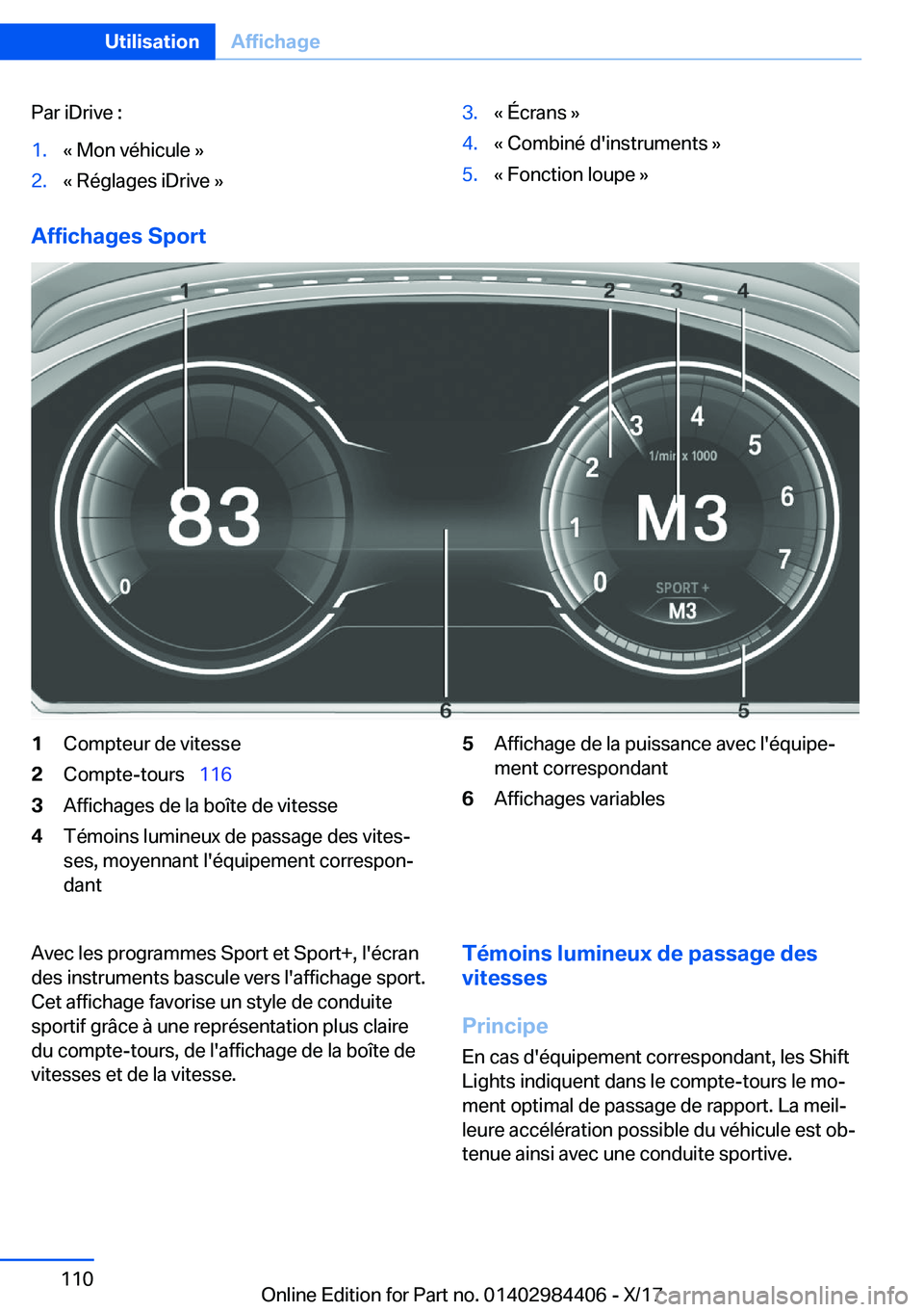 BMW 4 SERIES COUPE 2018  Notices Demploi (in French) �P�a�r� �i�D�r�i�v�e� �:�1�.�k� �M�o�n� �v�é�h�i�c�u�l�e� �{�2�.�k� �R�é�g�l�a�g�e�s� �i�D�r�i�v�e� �{�3�.�k� �É�c�r�a�n�s� �{�4�.�k� �C�o�m�b�i�n�é� �d�'�i�n�s�t�r�u�m�e�n�t�s� �{�5�.�k� �F�o