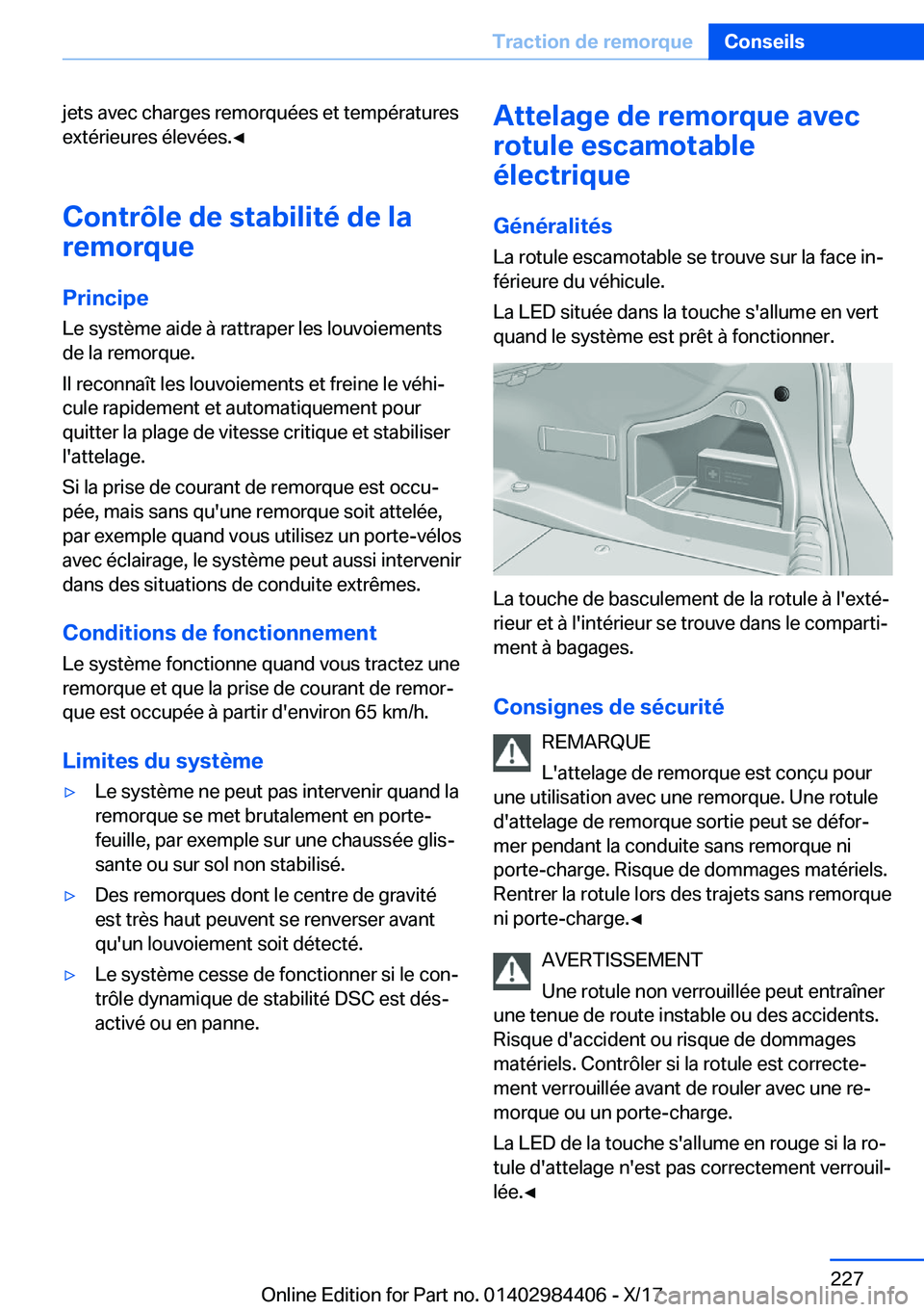 BMW 4 SERIES COUPE 2018  Notices Demploi (in French) �j�e�t�s� �a�v�e�c� �c�h�a�r�g�e�s� �r�e�m�o�r�q�u�é�e�s� �e�t� �t�e�m�p�é�r�a�t�u�r�e�s�e�x�t�é�r�i�e�u�r�e�s� �é�l�e�v�é�e�s�.'