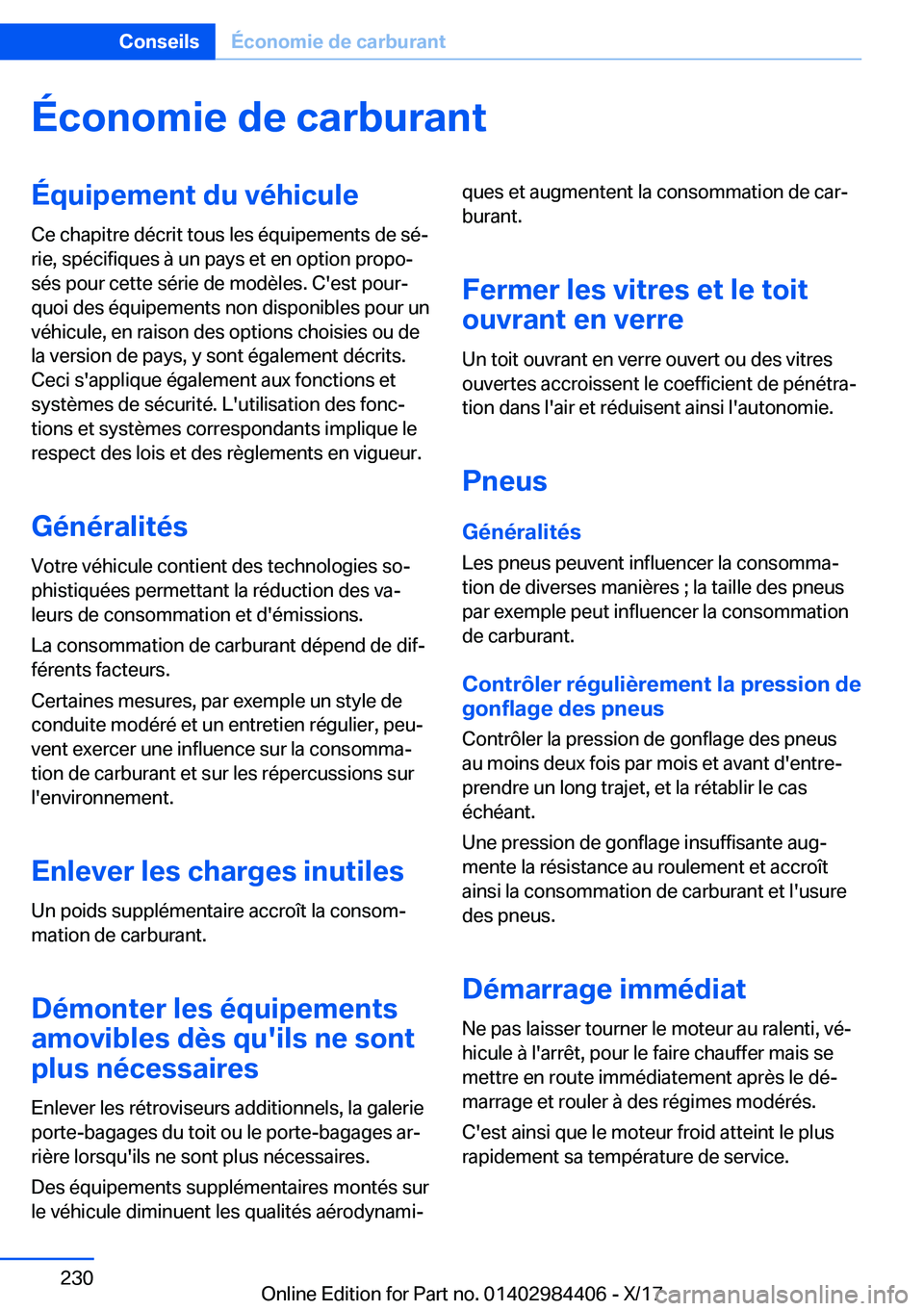 BMW 4 SERIES COUPE 2018  Notices Demploi (in French) �