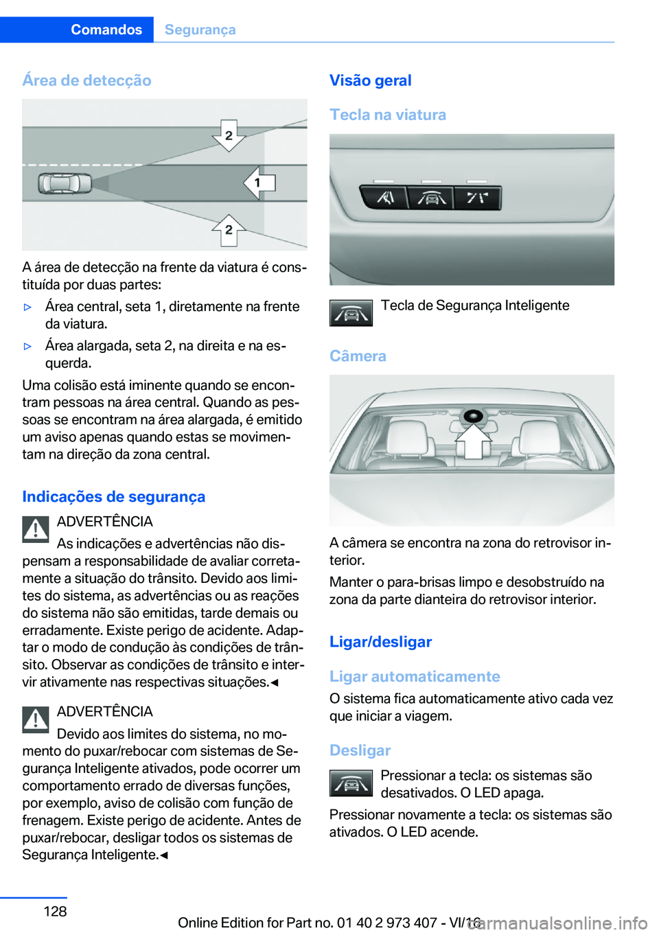 BMW 4 SERIES COUPE 2017  Manual do condutor (in Portuguese) �