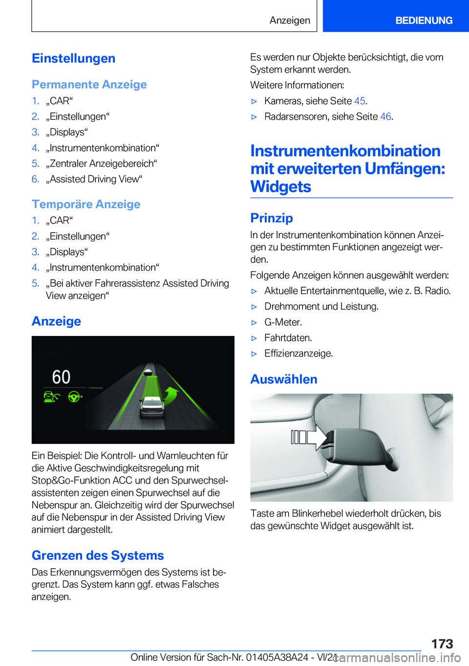 BMW 4 SERIES GRAN COUPE 2022  Betriebsanleitungen (in German) �E�i�n�s�t�e�l�l�u�n�g�e�n
�P�e�r�m�a�n�e�n�t�e��A�n�z�e�i�g�e�1�.x�C�A�Rv�2�.x�E�i�n�s�t�e�l�l�u�n�g�e�nv�3�.x�D�i�s�p�l�a�y�sv�4�.x�I�n�s�t�r�u�m�e�n�t�e�n�k�o�m�b�i�n�a�t�i�o�nv�5�.x�Z�e�