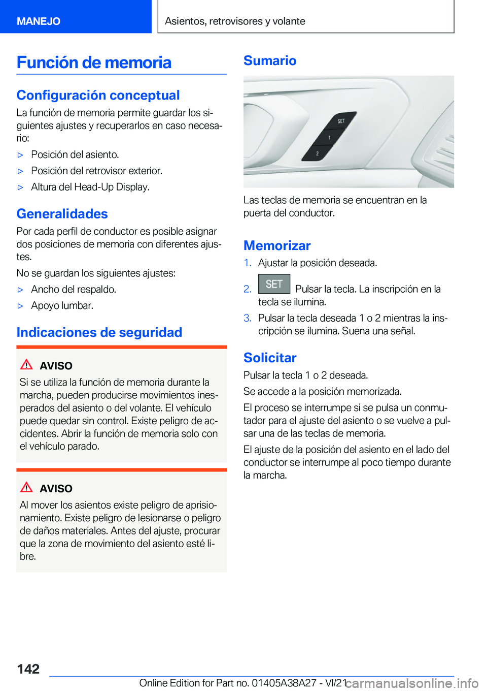 BMW 4 SERIES GRAN COUPE 2022  Manuales de Empleo (in Spanish) �F�u�n�c�i�