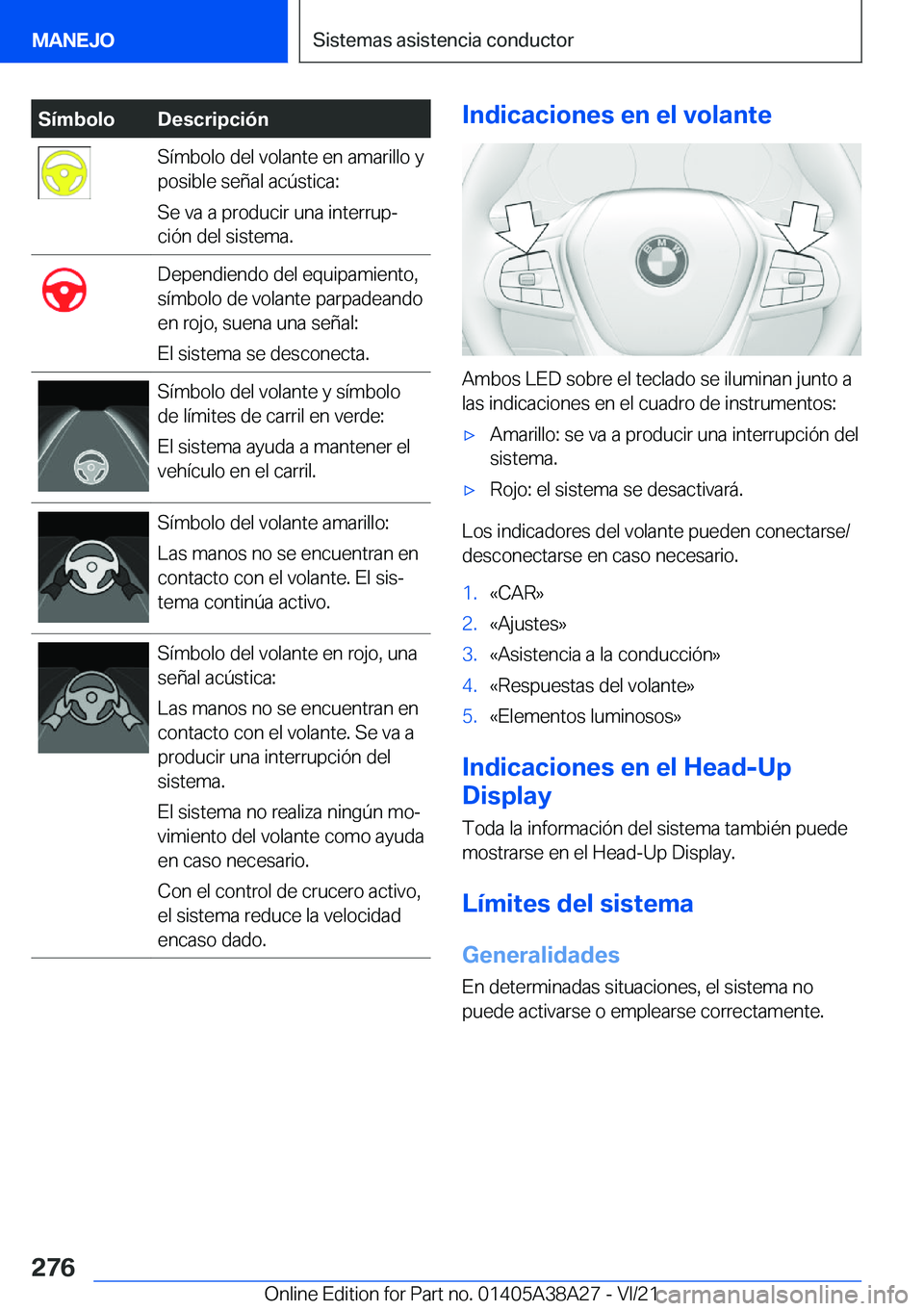 BMW 4 SERIES GRAN COUPE 2022  Manuales de Empleo (in Spanish) �S�