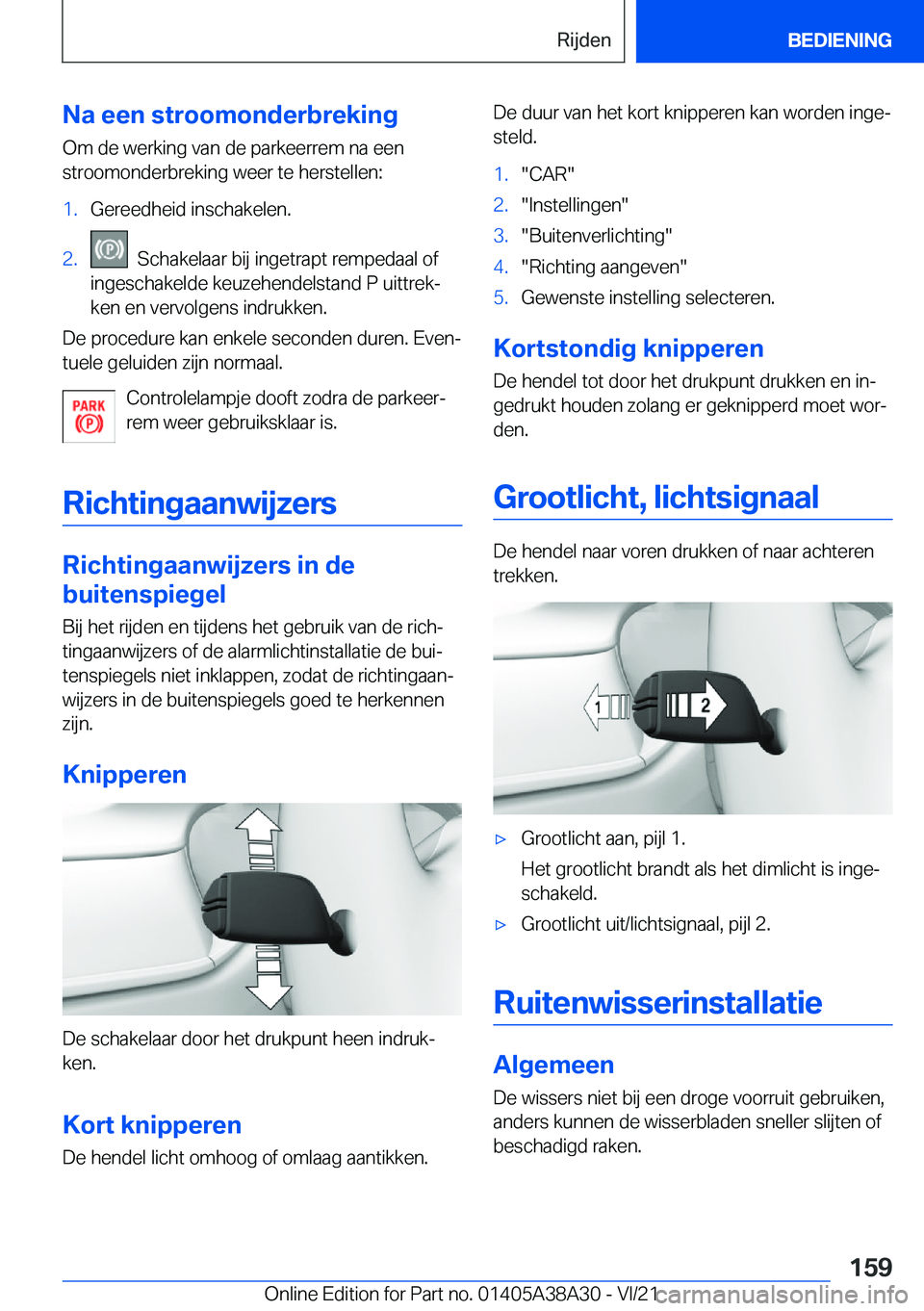 BMW 4 SERIES GRAN COUPE 2022  Instructieboekjes (in Dutch) �N�a��e�e�n��s�t�r�o�o�m�o�n�d�e�r�b�r�e�k�i�n�g�O�m��d�e��w�e�r�k�i�n�g��v�a�n��d�e��p�a�r�k�e�e�r�r�e�m��n�a��e�e�n�s�t�r�o�o�m�o�n�d�e�r�b�r�e�k�i�n�g��w�e�e�r��t�e��h�e�r�s�t�e�l�l�e�n