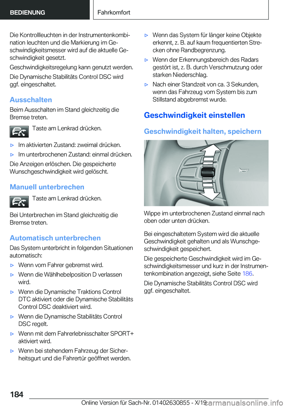 BMW 4 SERIES GRAN COUPE 2020  Betriebsanleitungen (in German) �D�i�e��K�o�n�t�r�o�l�l�l�e�u�c�h�t�e�n��i�n��d�e�r��I�n�s�t�r�u�m�e�n�t�e�n�k�o�m�b�ij
�n�a�t�i�o�n��l�e�u�c�h�t�e�n��u�n�d��d�i�e��M�a�r�k�i�e�r�u�n�g��i�m��G�ej �s�c�h�w�i�n�d�i�g�k�e�i