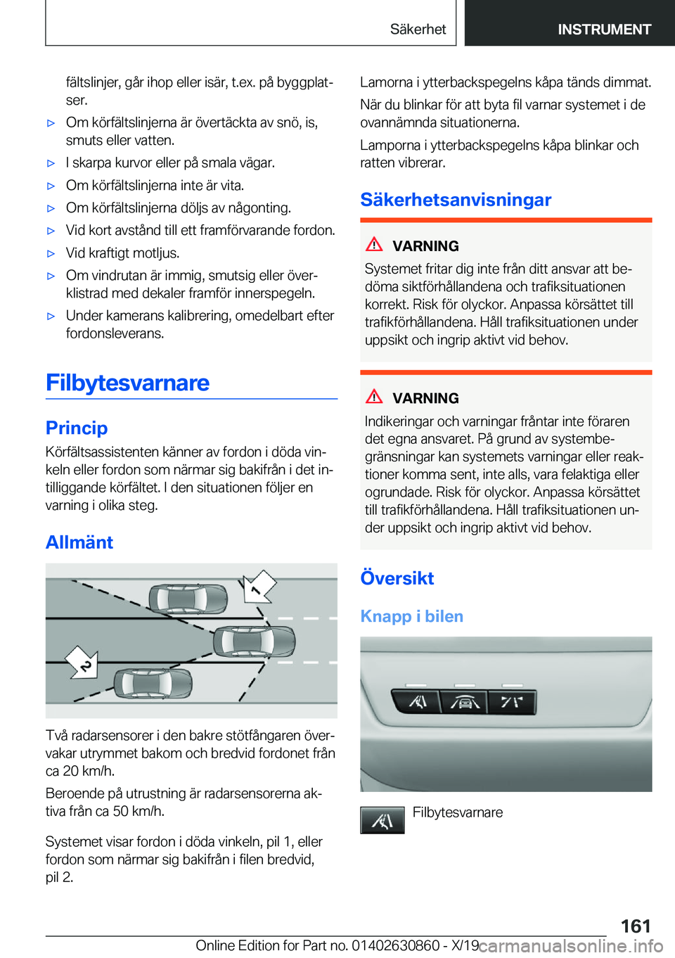 BMW 4 SERIES GRAN COUPE 2020  InstruktionsbÖcker (in Swedish) �f�ä�l�t�s�l�i�n�j�e�r�,��g�å�r��i�h�o�p��e�l�l�e�r��i�s�ä�r�,��t�.�e�x�.��p�å��b�y�g�g�p�l�a�tj�s�e�r�.x�O�m��k�
