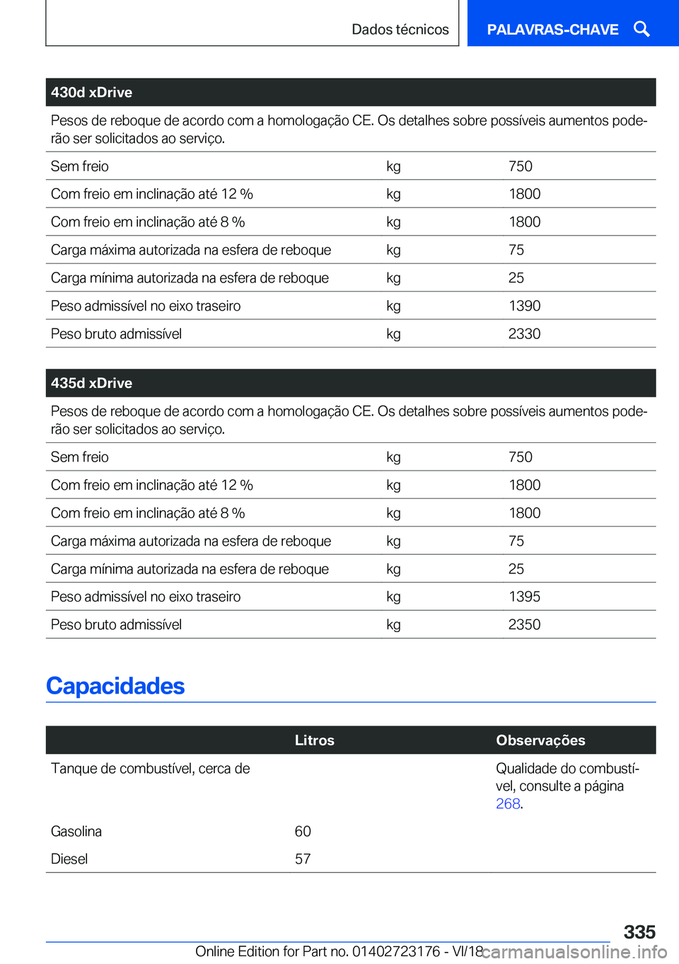 BMW 4 SERIES GRAN COUPE 2019  Manual do condutor (in Portuguese) �4�3�0�d��x�D�r�i�v�e�P�e�s�o�s��d�e��r�e�b�o�q�u�e��d�e��a�c�o�r�d�o��c�o�m��a��h�o�m�o�l�o�g�a�