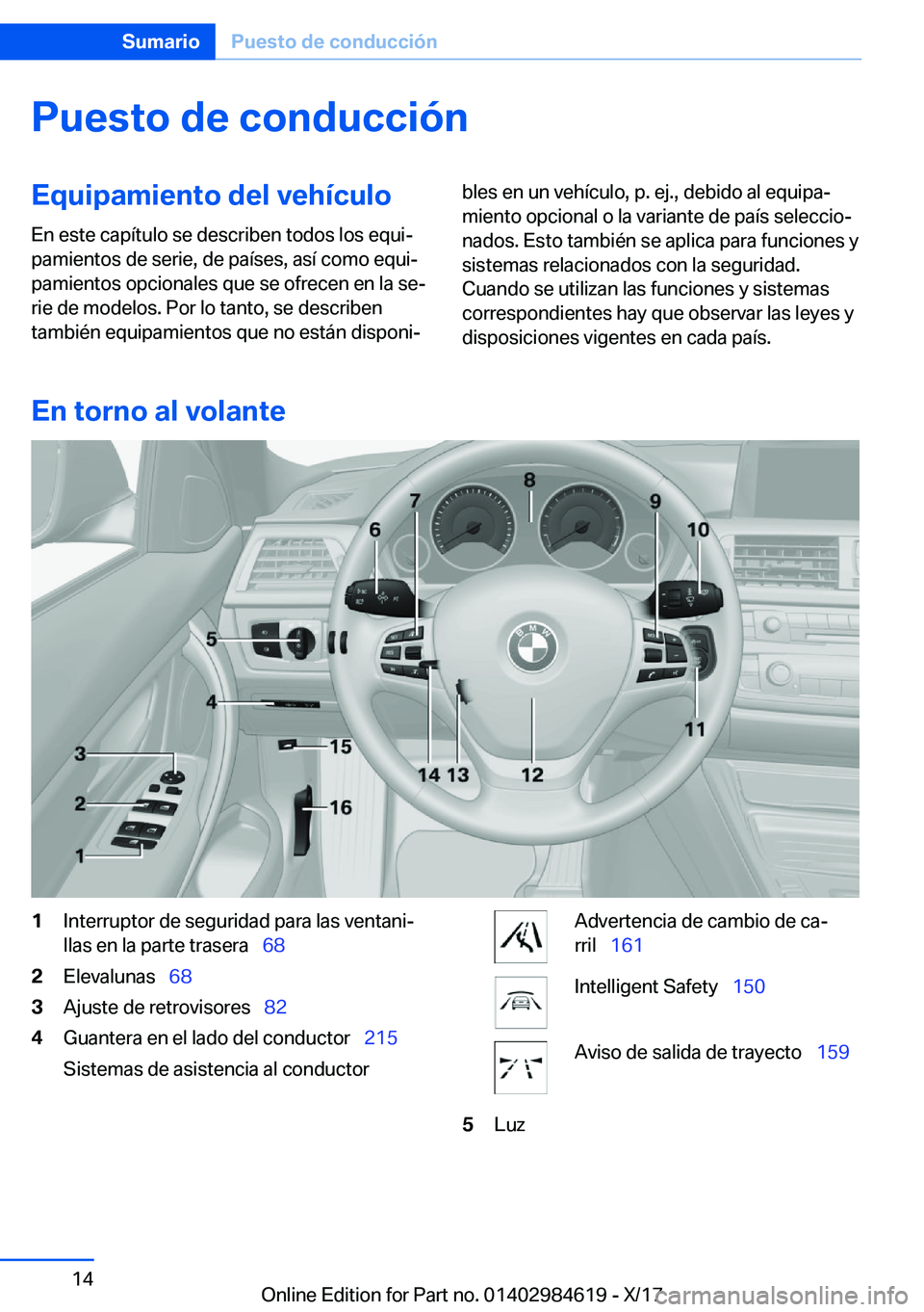BMW 4 SERIES GRAN COUPE 2018  Manuales de Empleo (in Spanish) �P�u�e�s�t�o��d�e��c�o�n�d�u�c�c�i�