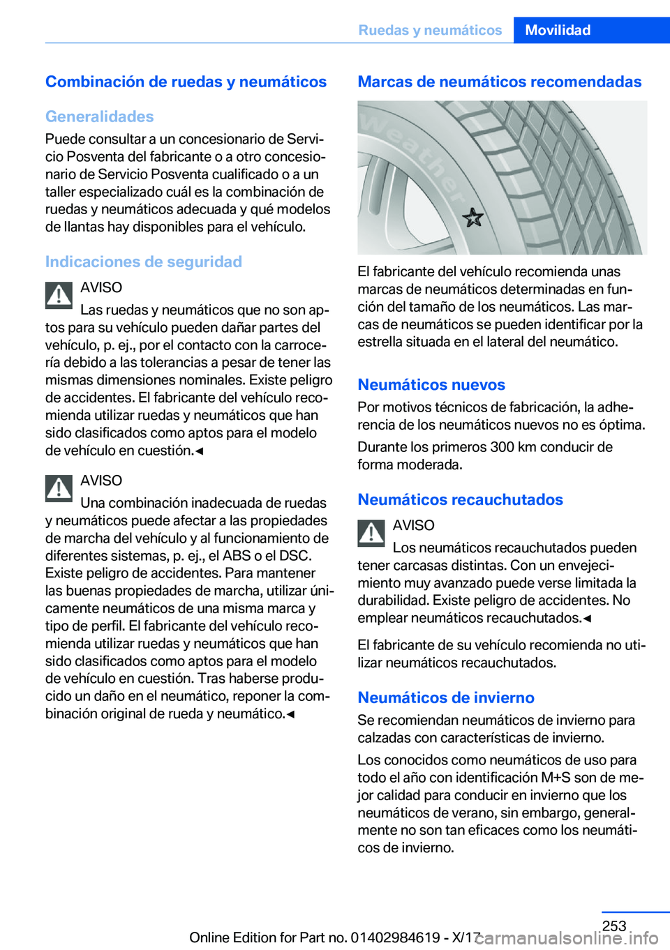 BMW 4 SERIES GRAN COUPE 2018  Manuales de Empleo (in Spanish) �C�o�m�b�i�n�a�c�i�
