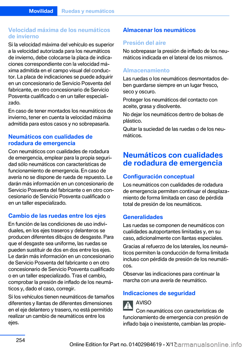 BMW 4 SERIES GRAN COUPE 2018  Manuales de Empleo (in Spanish) �V�e�l�o�c�i�d�a�d��m�