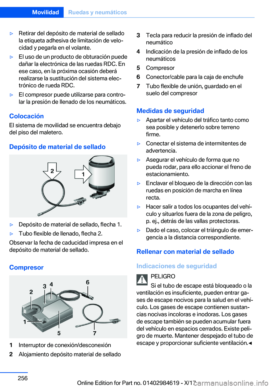 BMW 4 SERIES GRAN COUPE 2018  Manuales de Empleo (in Spanish) y�R�e�t�i�r�a�r� �d�e�l� �d�e�p�