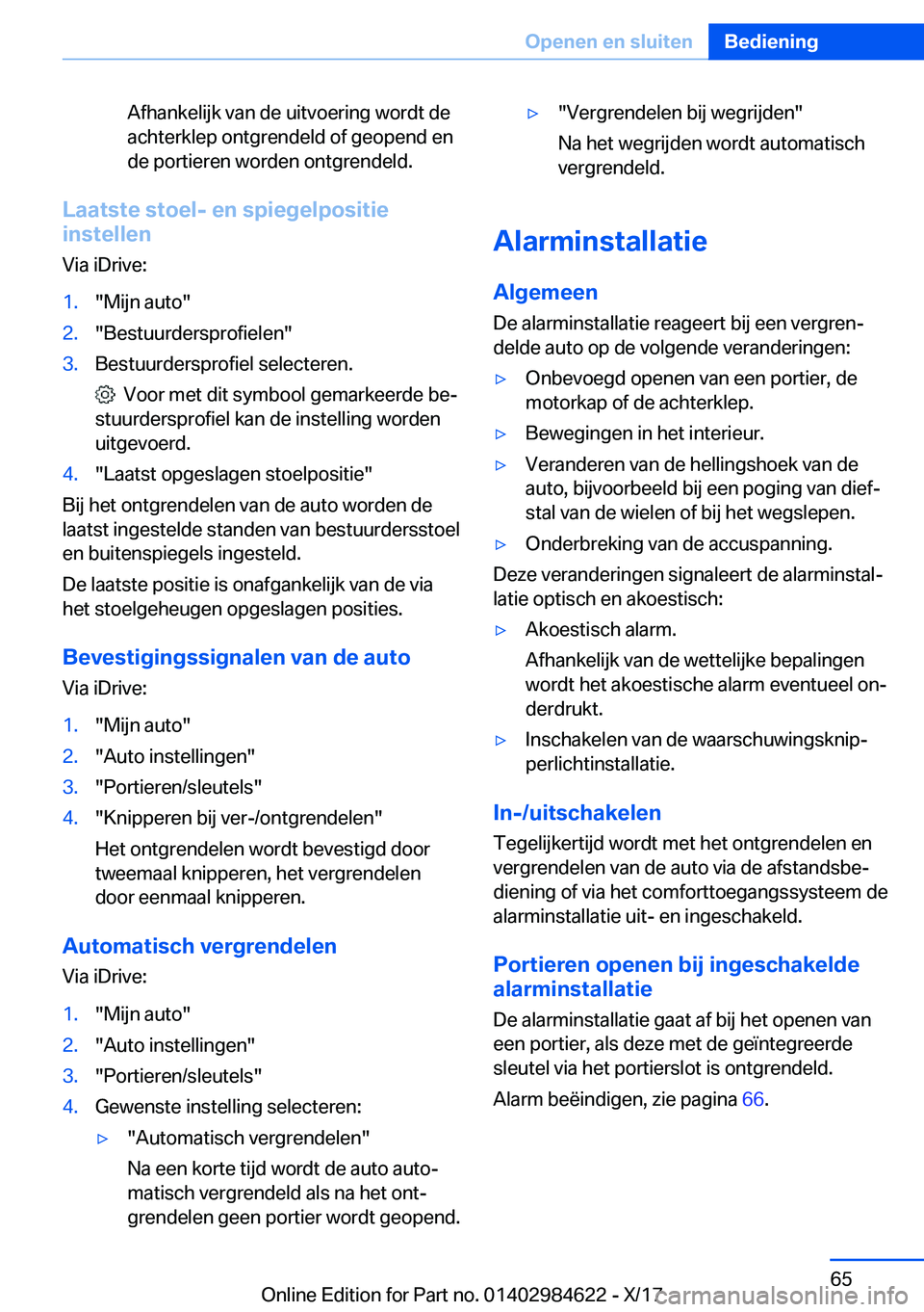 BMW 4 SERIES GRAN COUPE 2018  Instructieboekjes (in Dutch) �A�f�h�a�n�k�e�l�i�j�k� �v�a�n� �d�e� �u�i�t�v�o�e�r�i�n�g� �w�o�r�d�t� �d�e
�a�c�h�t�e�r�k�l�e�p� �o�n�t�g�r�e�n�d�e�l�d� �o�f� �g�e�o�p�e�n�d� �e�n
�d�e� �p�o�r�t�i�e�r�e�n� �w�o�r�d�e�n� �o�n�t�g�r