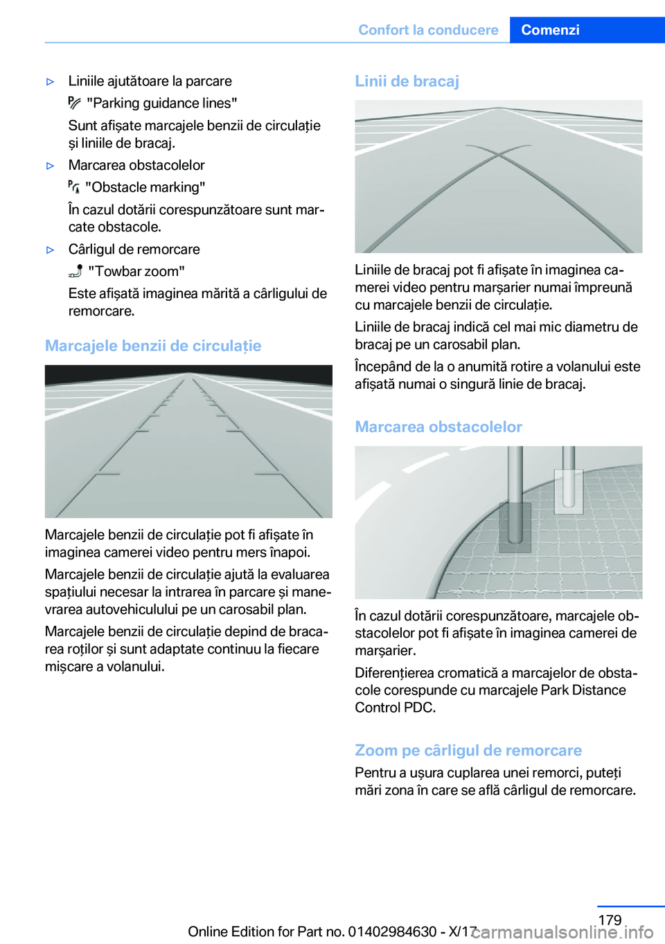 BMW 4 SERIES GRAN COUPE 2018  Ghiduri De Utilizare (in Romanian) 'y�L�i�n�i�i�l�e� �a�j�u�t�