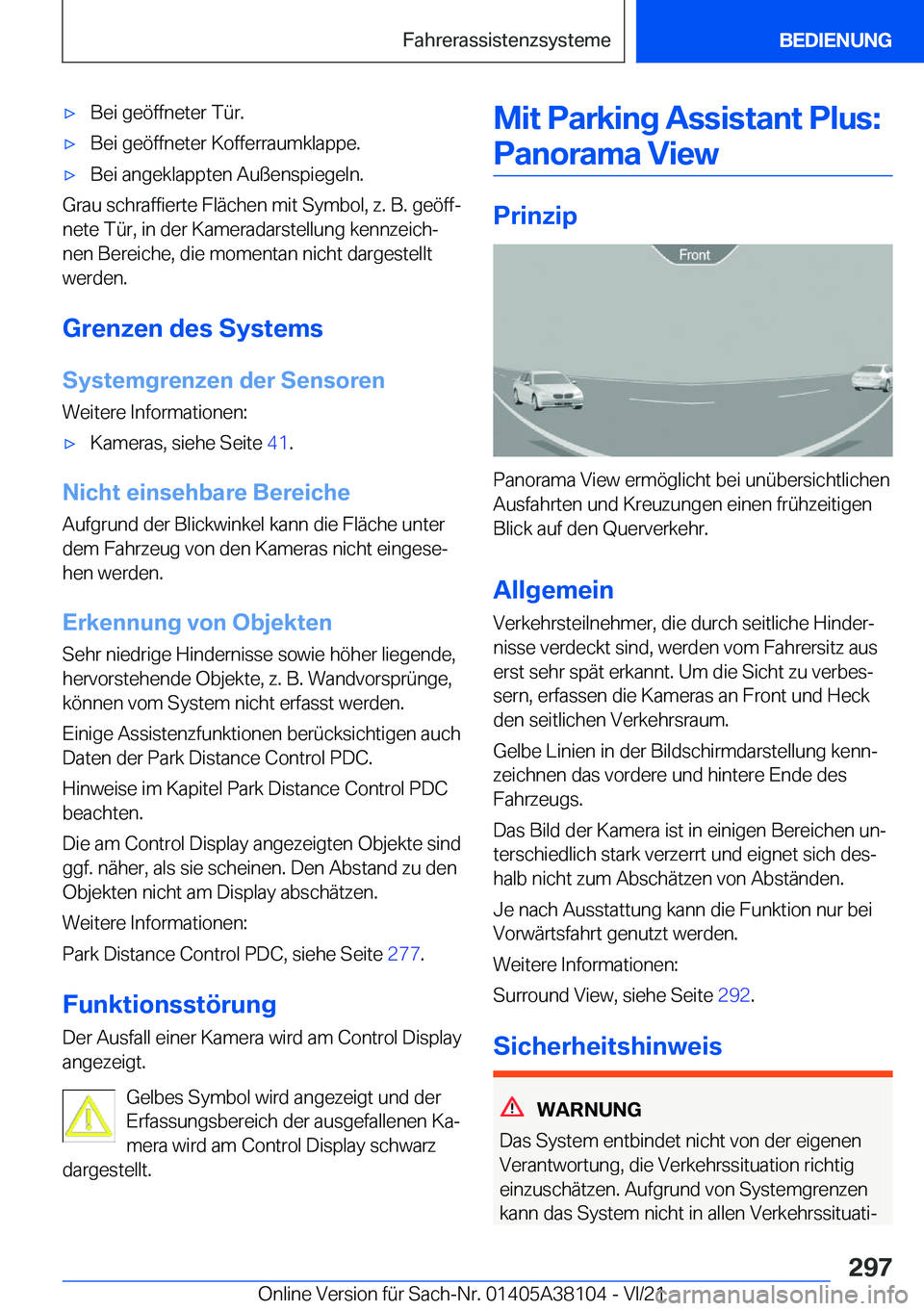BMW 5 SERIES 2022  Betriebsanleitungen (in German) x�B�e�i��g�e�