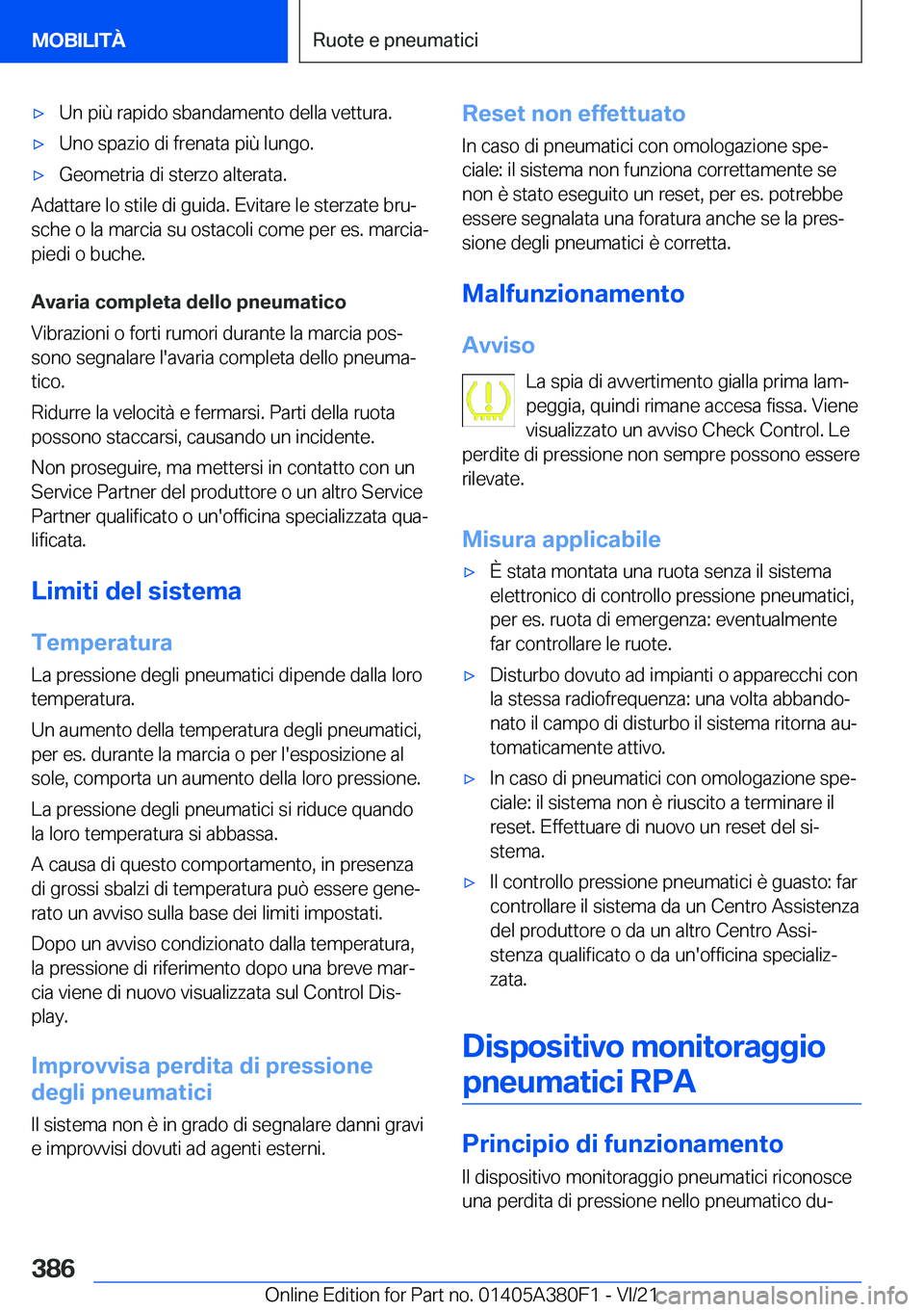 BMW 5 SERIES 2022  Libretti Di Uso E manutenzione (in Italian) 'x�U�n��p�i�