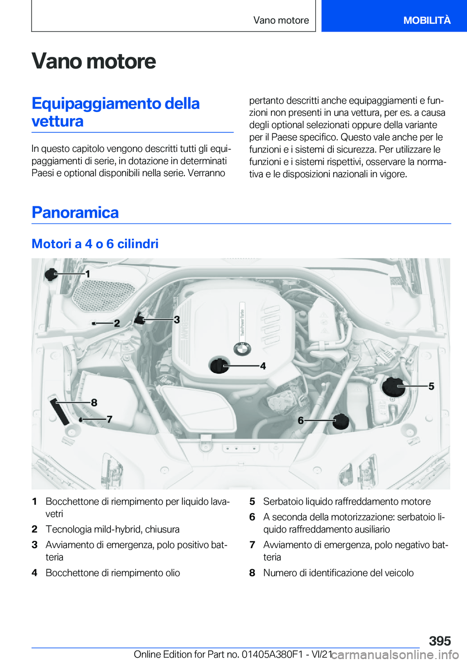 BMW 5 SERIES 2022  Libretti Di Uso E manutenzione (in Italian) �V�a�n�o��m�o�t�o�r�e�E�q�u�i�p�a�g�g�i�a�m�e�n�t�o��d�e�l�l�a�v�e�t�t�u�r�a
�I�n��q�u�e�s�t�o��c�a�p�i�t�o�l�o��v�e�n�g�o�n�o��d�e�s�c�r�i�t�t�i��t�u�t�t�i��g�l�i��e�q�u�iª
�p�a�g�g�i�a�m�