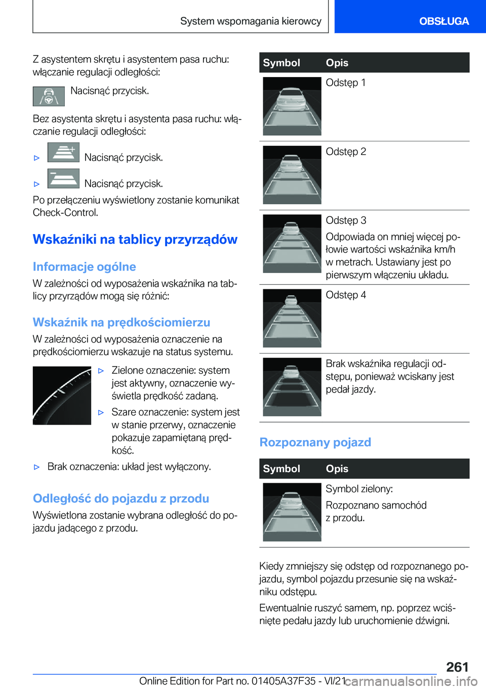 BMW 5 SERIES 2022  Instrukcja obsługi (in Polish) �Z��a�s�y�s�t�e�n�t�e�m��s�k�r�