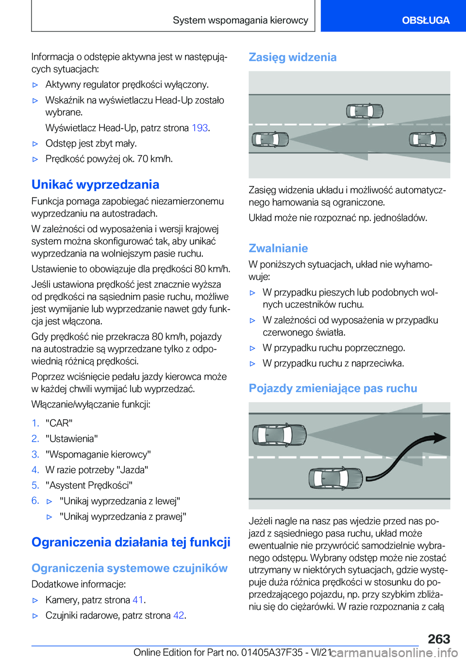 BMW 5 SERIES 2022  Instrukcja obsługi (in Polish) �I�n�f�o�r�m�a�c�j�a��o��o�d�s�t�