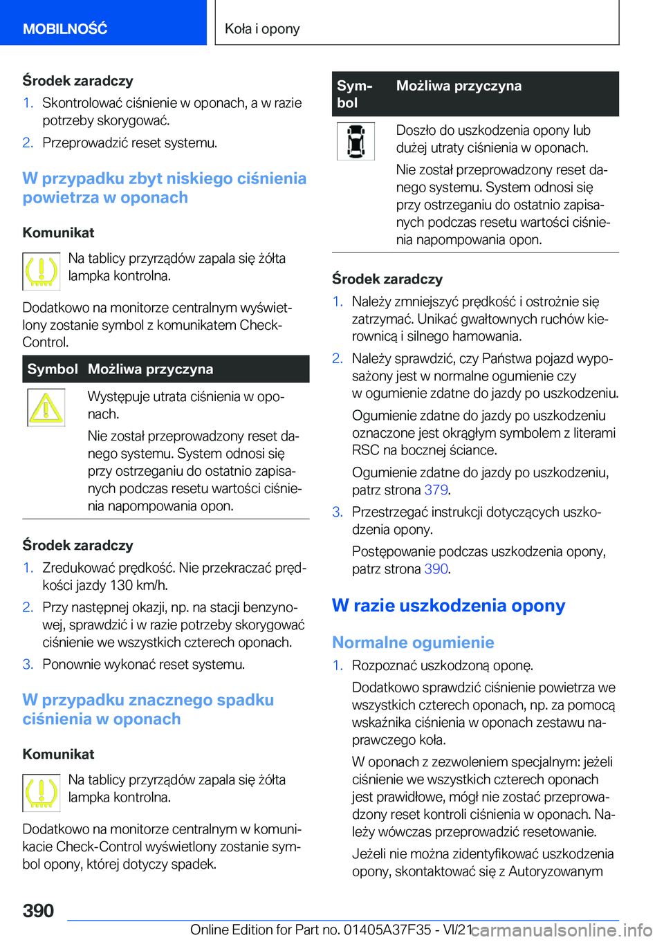 BMW 5 SERIES 2022  Instrukcja obsługi (in Polish) �r�o�d�e�k��z�a�r�a�d�c�z�y�1�.�S�k�o�n�t�r�o�l�o�w�a�