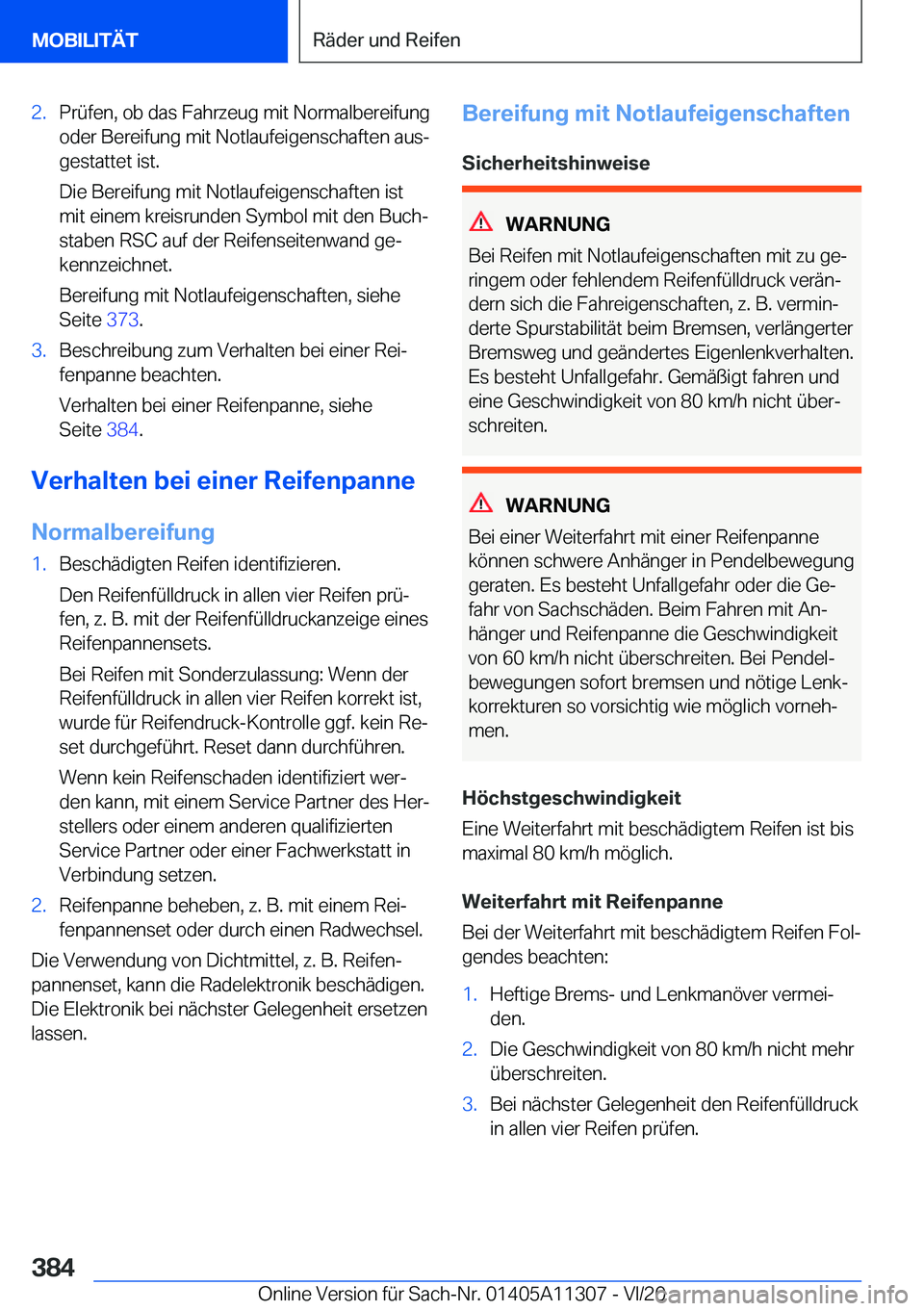 BMW 5 SERIES 2021  Betriebsanleitungen (in German) �2�.�P�r�