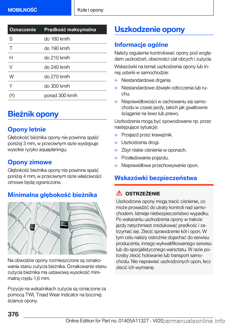 BMW 5 SERIES 2021  Instrukcja obsługi (in Polish) �O�z�n�a�c�z�e�n�i�e�P�r�