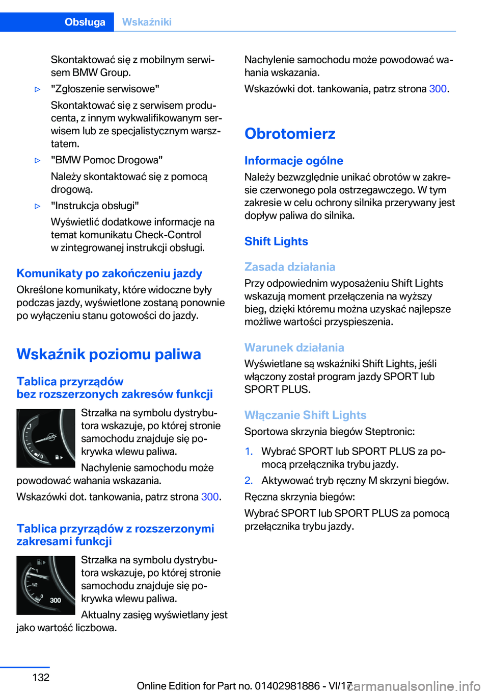 BMW 5 SERIES 2018  Instrukcja obsługi (in Polish) �S�k�o�n�t�a�k�t�o�w�a�
