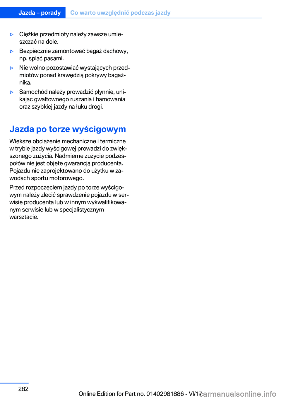 BMW 5 SERIES 2018  Instrukcja obsługi (in Polish) 'y�C�i�