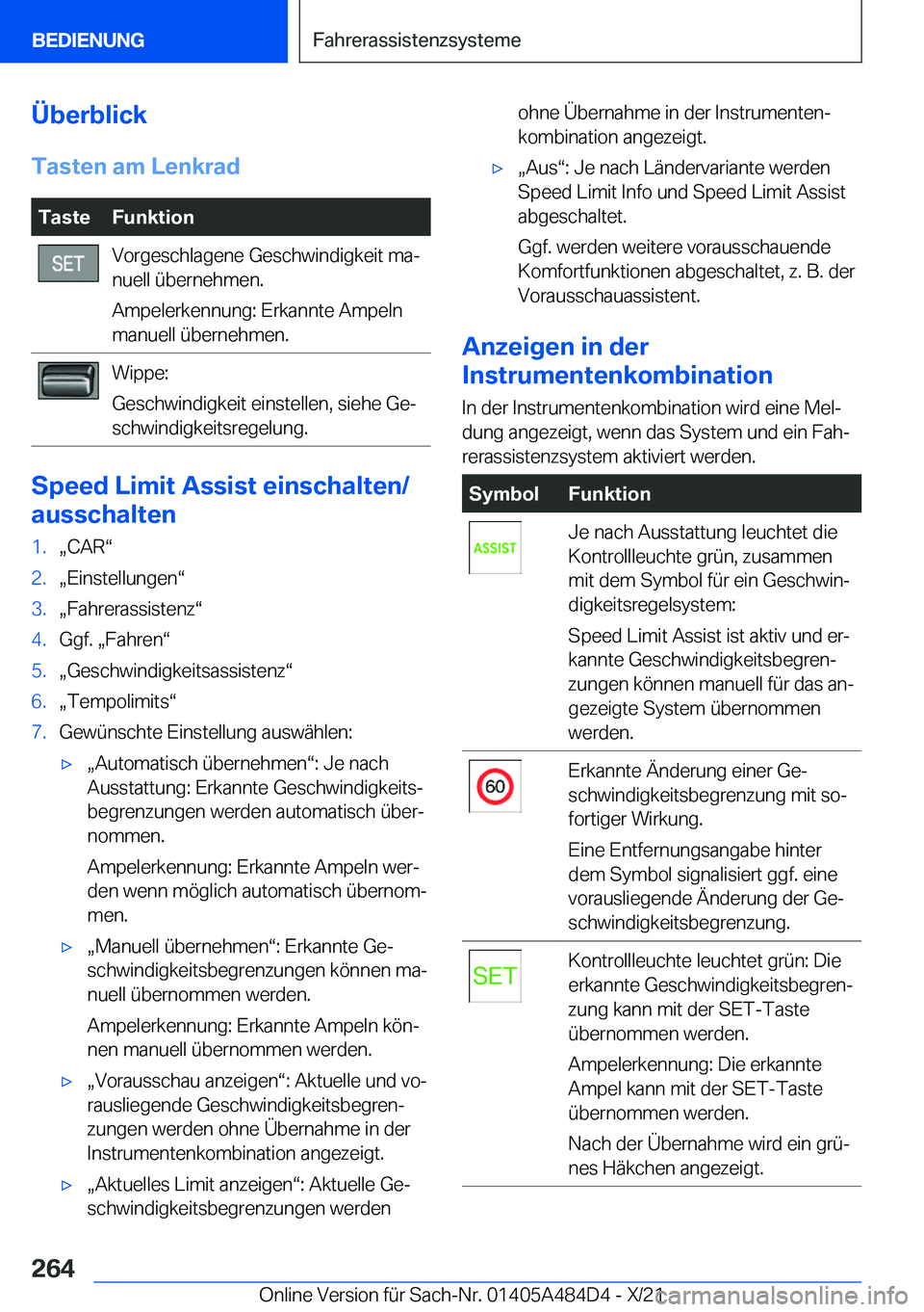BMW 7 SERIES 2022  Betriebsanleitungen (in German) �