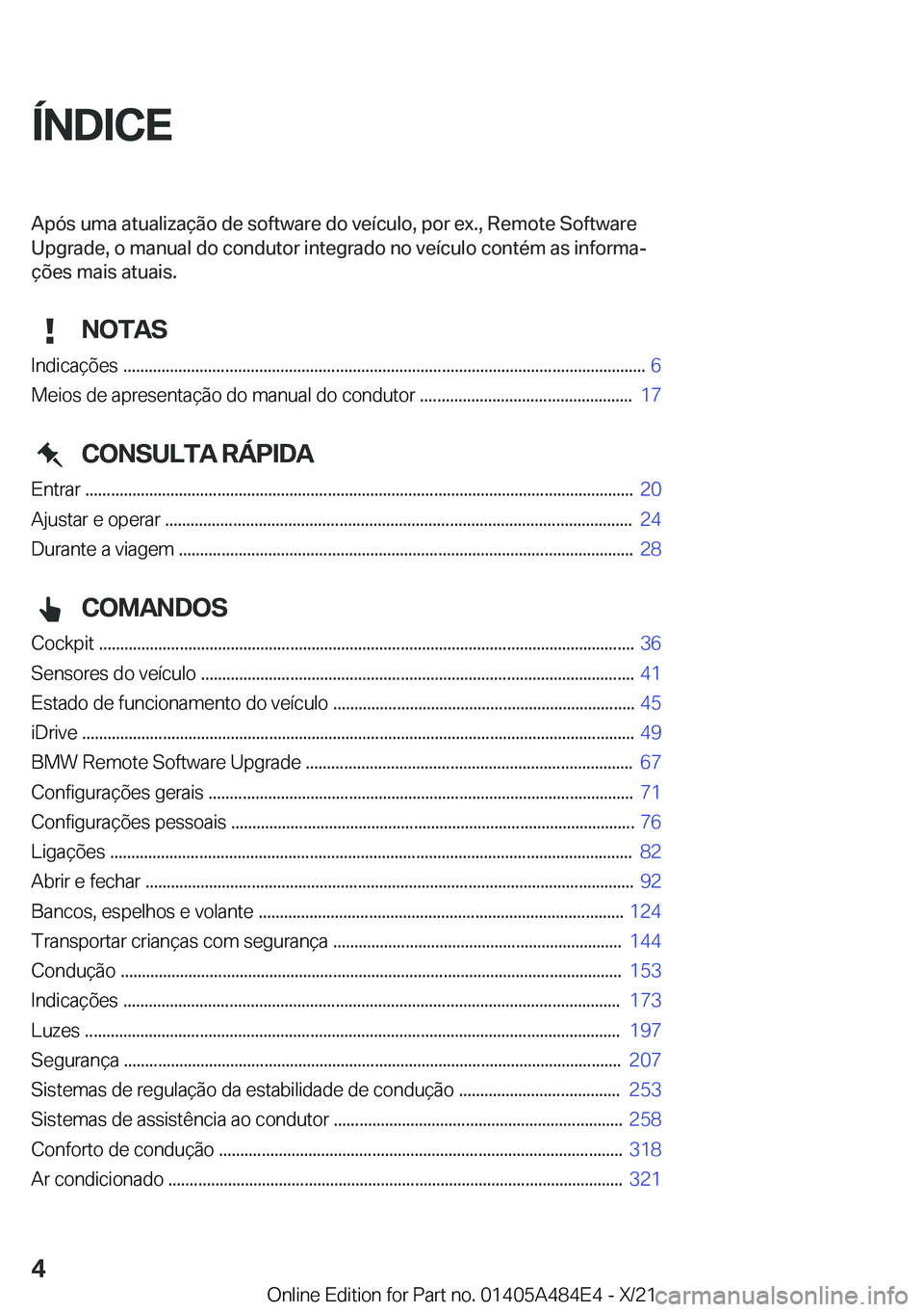 BMW 7 SERIES 2022  Manual do condutor (in Portuguese) �