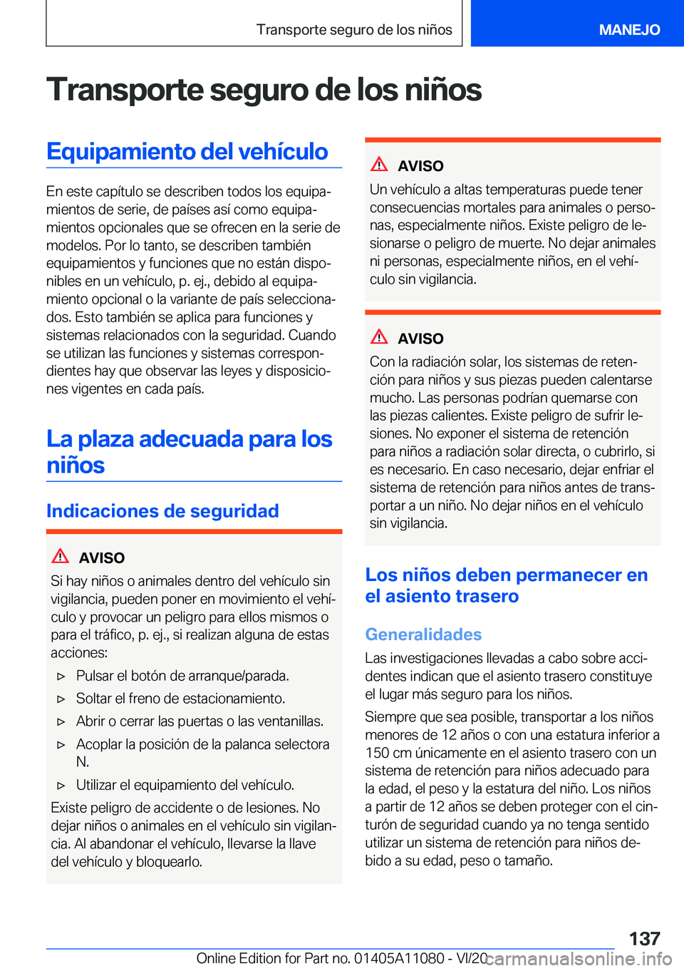 BMW 7 SERIES 2021  Manuales de Empleo (in Spanish) �T�r�a�n�s�p�o�r�t�e��s�e�g�u�r�o��d�e��l�o�s��n�i�