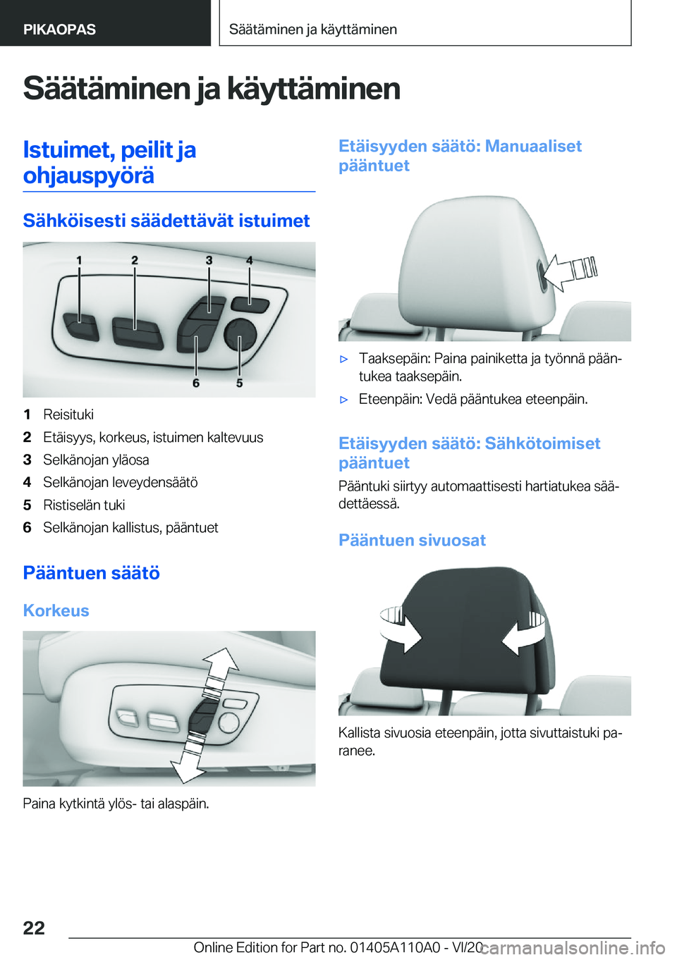 BMW 7 SERIES 2021  Omistajan Käsikirja (in Finnish) �S�