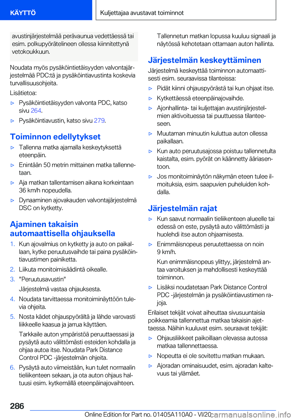 BMW 7 SERIES 2021  Omistajan Käsikirja (in Finnish) �a�v�u�s�t�i�n�j�