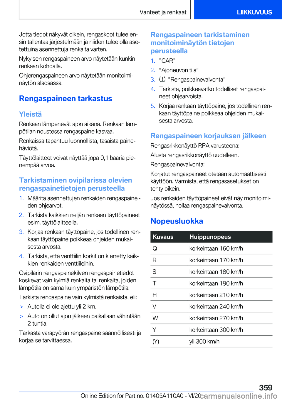 BMW 7 SERIES 2021  Omistajan Käsikirja (in Finnish) �J�o�t�t�a��t�i�e�d�o�t��n�