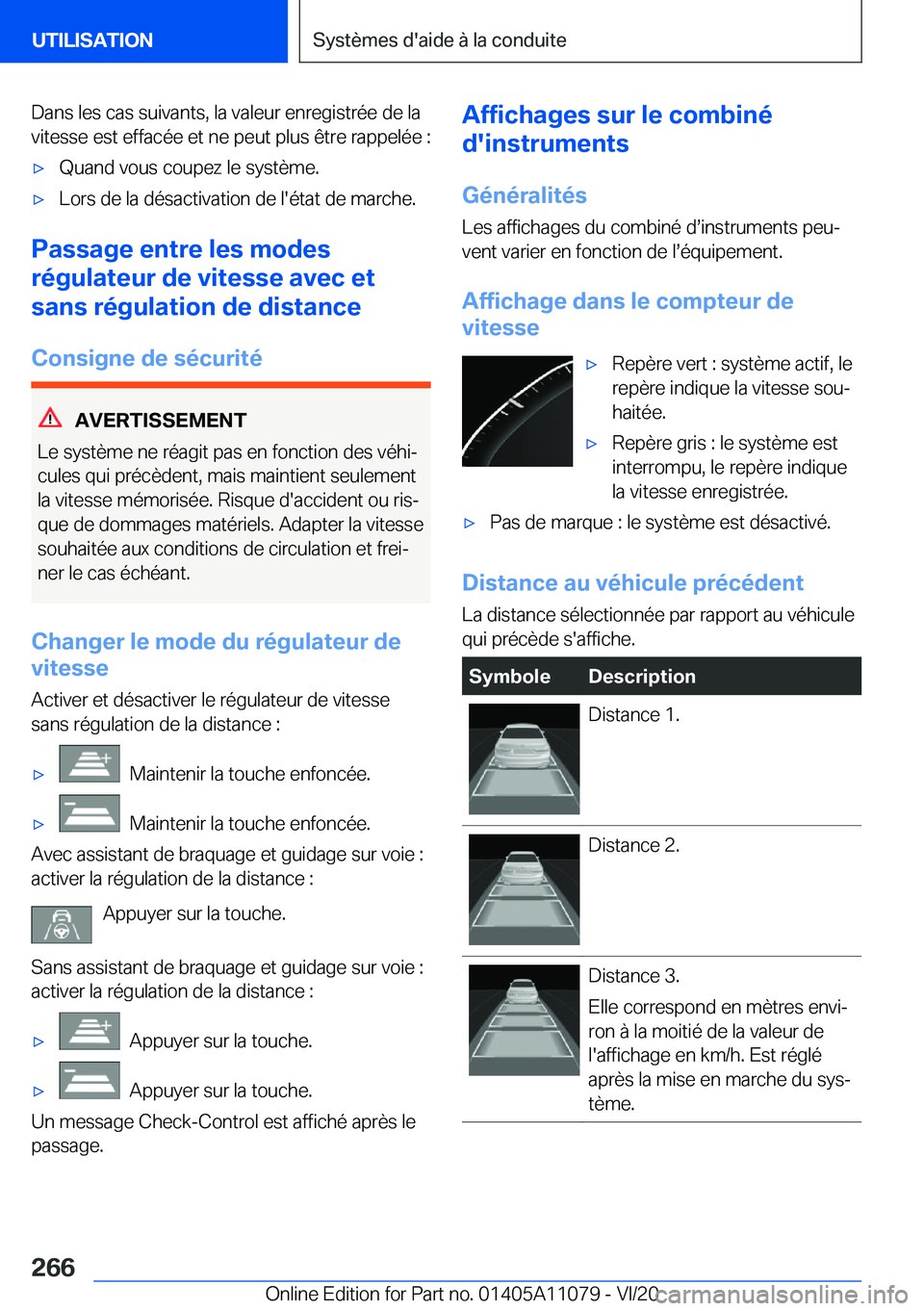 BMW 7 SERIES 2021  Notices Demploi (in French) �D�a�n�s��l�e�s��c�a�s��s�u�i�v�a�n�t�s�,��l�a��v�a�l�e�u�r��e�n�r�e�g�i�s�t�r�é�e��d�e��l�a�v�i�t�e�s�s�e��e�s�t��e�f�f�a�c�é�e��e�t��n�e��p�e�u�t��p�l�u�s��ê�t�r�e��r�a�p�p�e�l�é