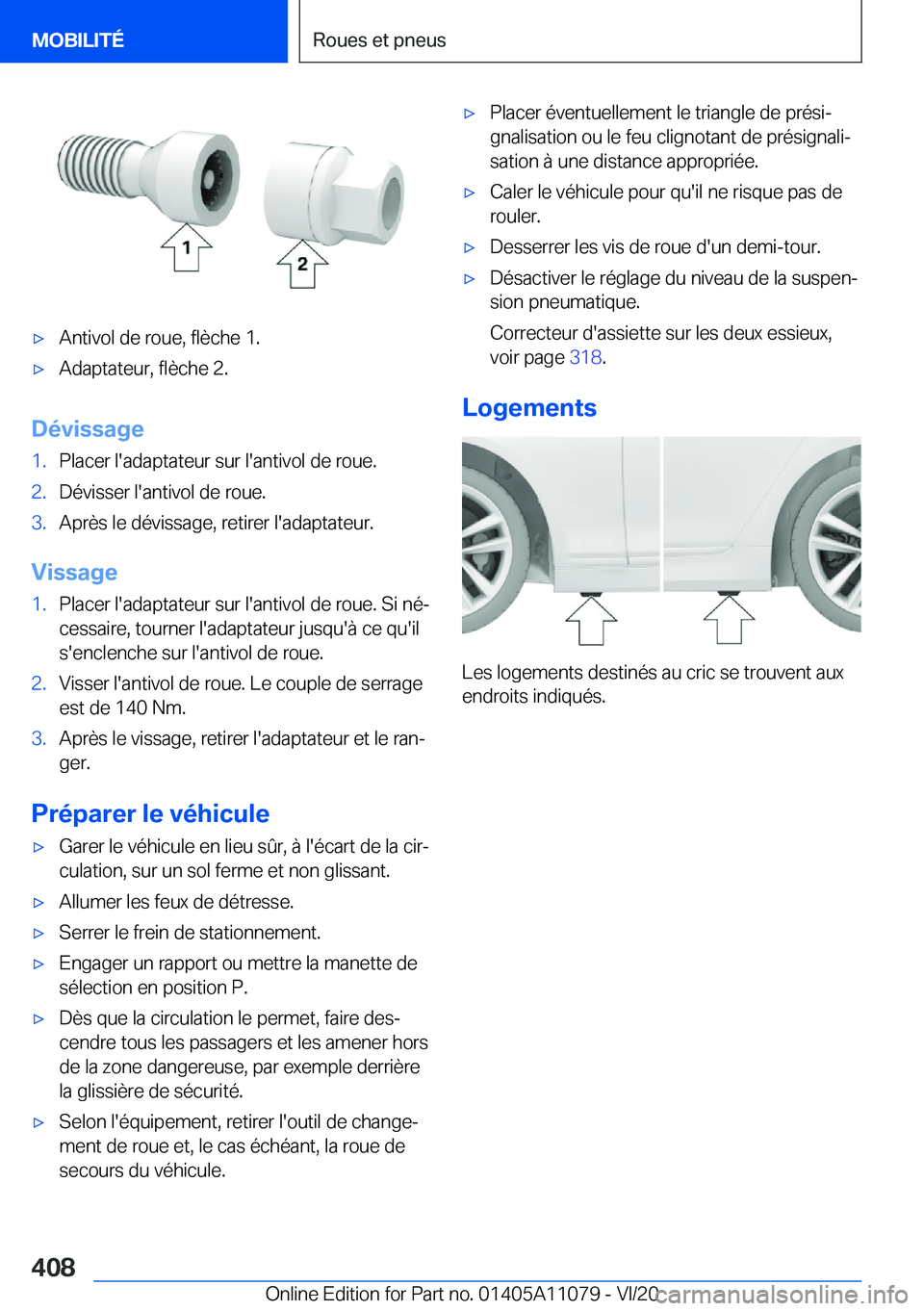 BMW 7 SERIES 2021  Notices Demploi (in French) 'x�A�n�t�i�v�o�l��d�e��r�o�u�e�,��f�l�è�c�h�e��1�.'x�A�d�a�p�t�a�t�e�u�r�,��f�l�è�c�h�e��2�.
�D�é�v�i�s�s�a�g�e
�1�.�P�l�a�c�e�r��l�'�a�d�a�p�t�a�t�e�u�r��s�u�r��l�'�a�n�t�