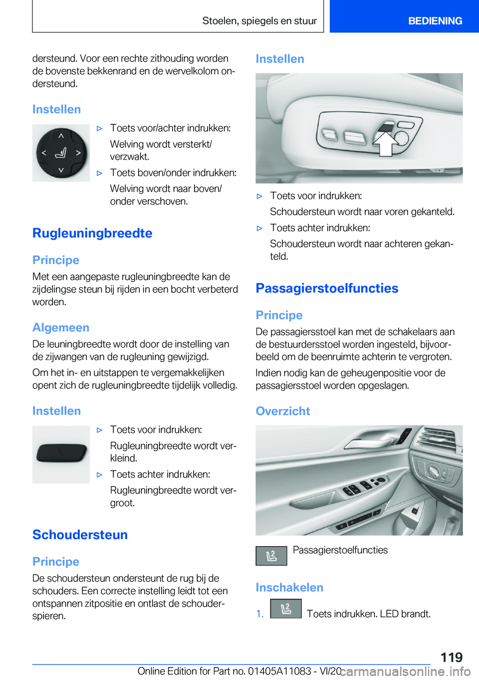 BMW 7 SERIES 2021  Instructieboekjes (in Dutch) �d�e�r�s�t�e�u�n�d�.��V�o�o�r��e�e�n��r�e�c�h�t�e��z�i�t�h�o�u�d�i�n�g��w�o�r�d�e�n�d�e��b�o�v�e�n�s�t�e��b�e�k�k�e�n�r�a�n�d��e�n��d�e��w�e�r�v�e�l�k�o�l�o�m��o�nj�d�e�r�s�t�e�u�n�d�.
�I�