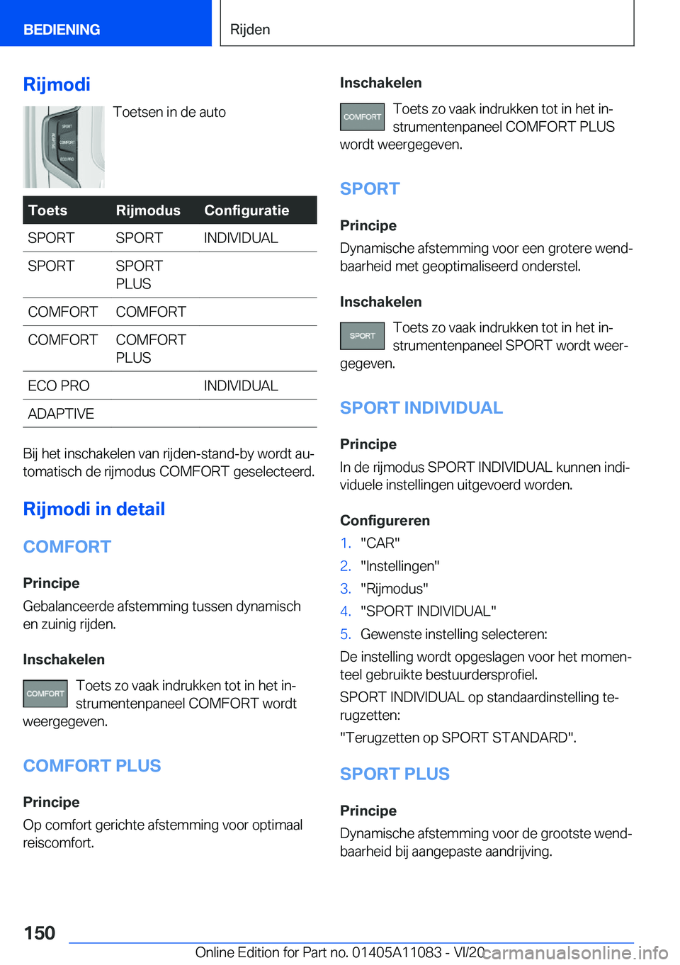 BMW 7 SERIES 2021  Instructieboekjes (in Dutch) �R�i�j�m�o�d�i�T�o�e�t�s�e�n��i�n��d�e��a�u�t�o�T�o�e�t�s�R�i�j�m�o�d�u�s�C�o�n�f�i�g�u�r�a�t�i�e�S�P�O�R�T�S�P�O�R�T�I�N�D�I�V�I�D�U�A�L�S�P�O�R�T�S�P�O�R�T
�P�L�U�S�C�O�M�F�O�R�T�C�O�M�F�O�R�T�C�