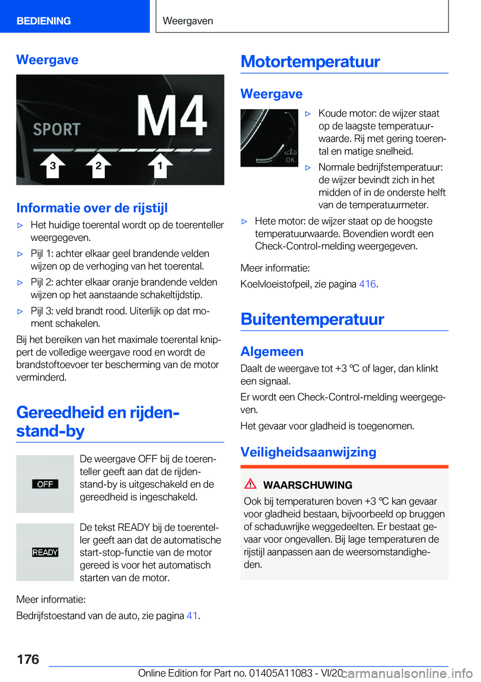 BMW 7 SERIES 2021  Instructieboekjes (in Dutch) �W�e�e�r�g�a�v�e
�I�n�f�o�r�m�a�t�i�e��o�v�e�r��d�e��r�i�j�s�t�i�j�l
'x�H�e�t��h�u�i�d�i�g�e��t�o�e�r�e�n�t�a�l��w�o�r�d�t��o�p��d�e��t�o�e�r�e�n�t�e�l�l�e�r
�w�e�e�r�g�e�g�e�v�e�n�.'