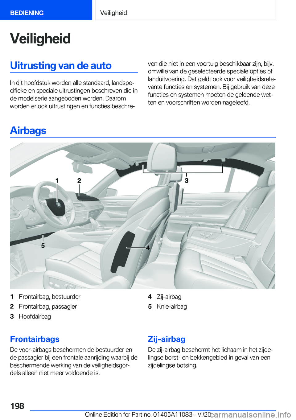 BMW 7 SERIES 2021  Instructieboekjes (in Dutch) �V�e�i�l�i�g�h�e�i�d�U�i�t�r�u�s�t�i�n�g��v�a�n��d�e��a�u�t�o
�I�n��d�i�t��h�o�o�f�d�s�t�u�k��w�o�r�d�e�n��a�l�l�e��s�t�a�n�d�a�a�r�d�,��l�a�n�d�s�p�ej�c�i�f�i�e�k�e��e�n��s�p�e�c�i�a�l�e�