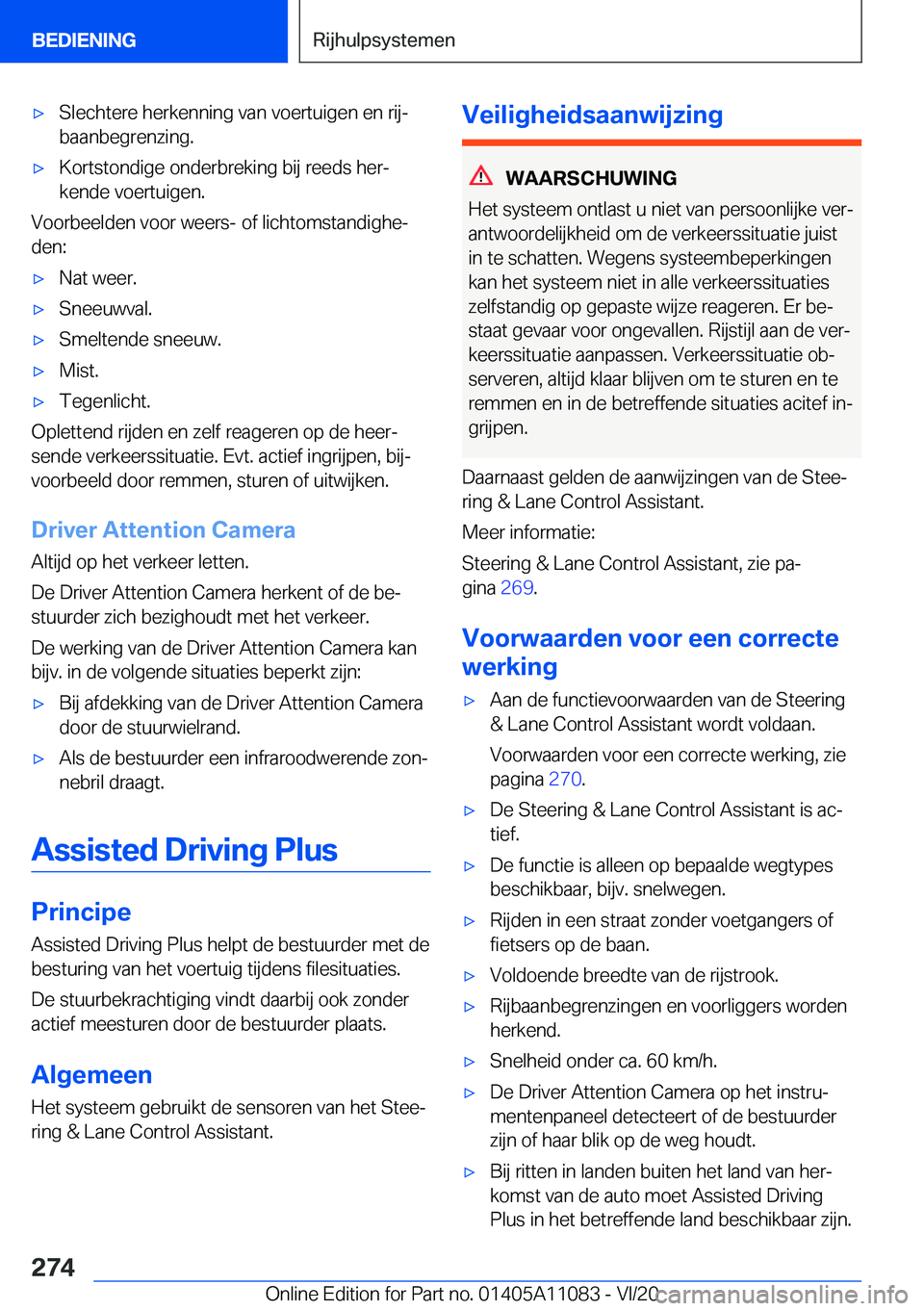 BMW 7 SERIES 2021  Instructieboekjes (in Dutch) 'x�S�l�e�c�h�t�e�r�e��h�e�r�k�e�n�n�i�n�g��v�a�n��v�o�e�r�t�u�i�g�e�n��e�n��r�i�jj
�b�a�a�n�b�e�g�r�e�n�z�i�n�g�.'x�K�o�r�t�s�t�o�n�d�i�g�e��o�n�d�e�r�b�r�e�k�i�n�g��b�i�j��r�e�e�d�s�