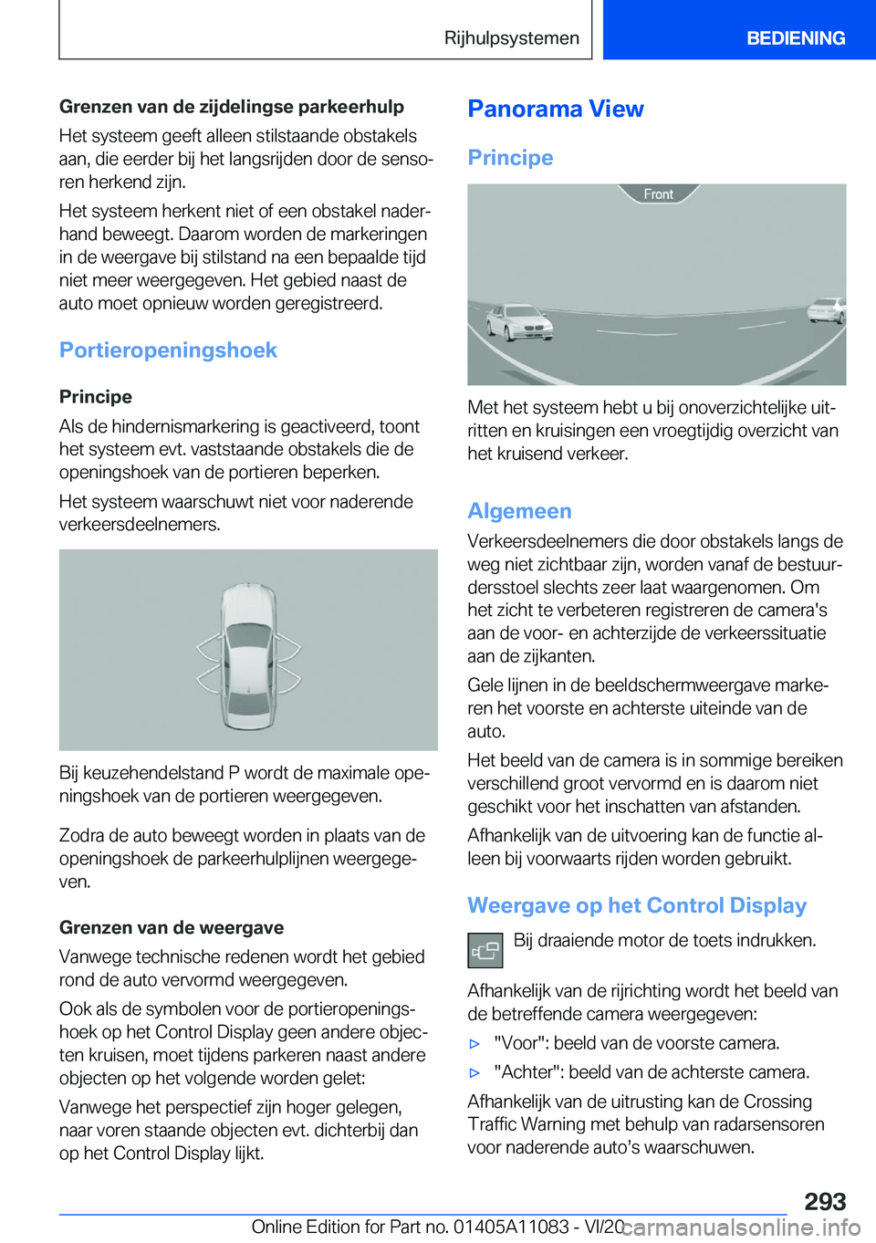 BMW 7 SERIES 2021  Instructieboekjes (in Dutch) �G�r�e�n�z�e�n��v�a�n��d�e��z�i�j�d�e�l�i�n�g�s�e��p�a�r�k�e�e�r�h�u�l�p
�H�e�t��s�y�s�t�e�e�m��g�e�e�f�t��a�l�l�e�e�n��s�t�i�l�s�t�a�a�n�d�e��o�b�s�t�a�k�e�l�s �a�a�n�,��d�i�e��e�e�r�d�e�r