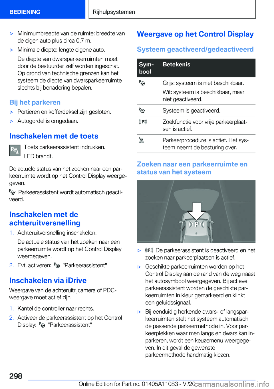 BMW 7 SERIES 2021  Instructieboekjes (in Dutch) 'x�M�i�n�i�m�u�m�b�r�e�e�d�t�e��v�a�n��d�e��r�u�i�m�t�e�:��b�r�e�e�d�t�e��v�a�n
�d�e��e�i�g�e�n��a�u�t�o��p�l�u�s��c�i�r�c�a��0�,�7��m�.'x�M�i�n�i�m�a�l�e��d�i�e�p�t�e�:��l�e�n�g�