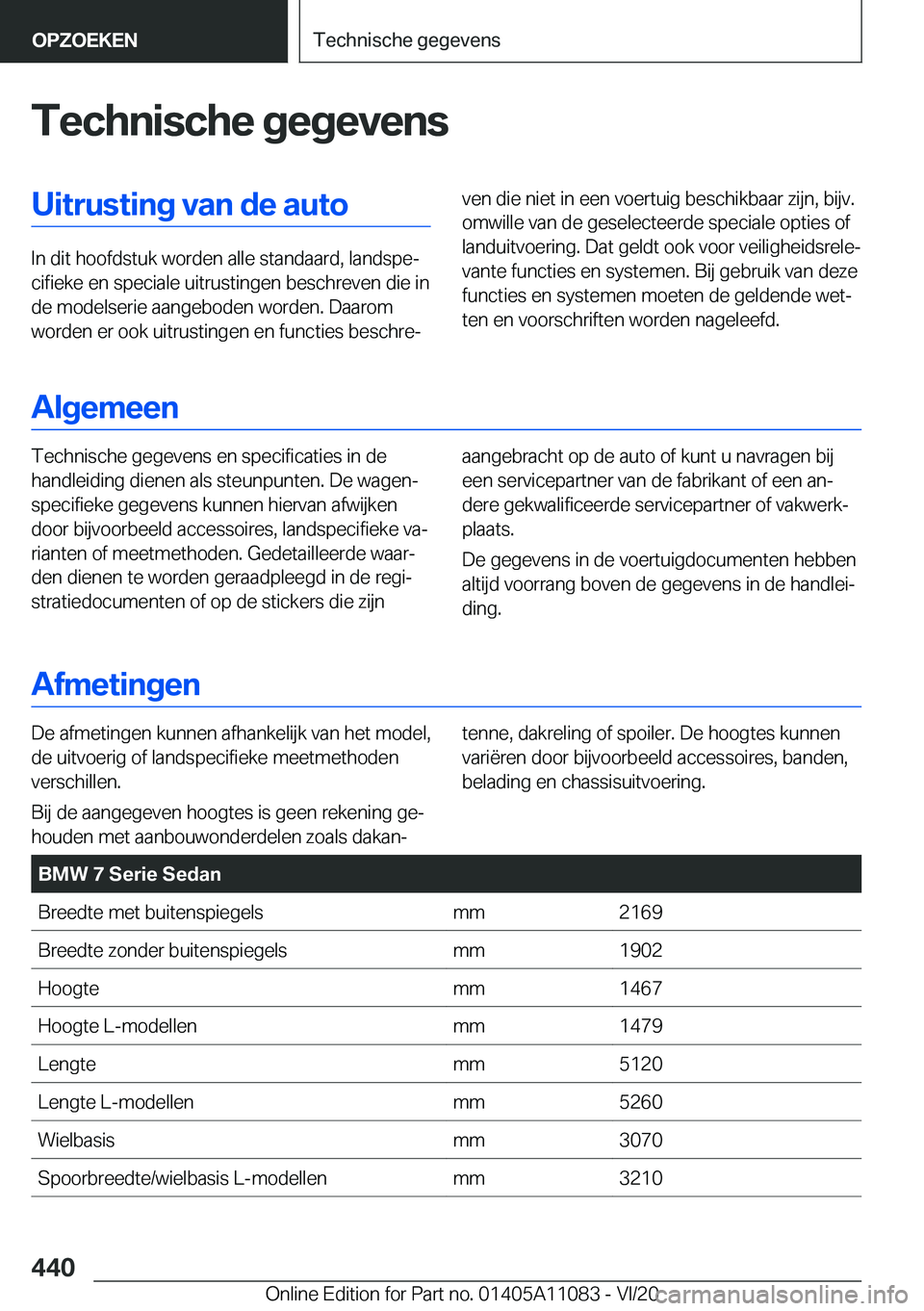 BMW 7 SERIES 2021  Instructieboekjes (in Dutch) �T�e�c�h�n�i�s�c�h�e��g�e�g�e�v�e�n�s�U�i�t�r�u�s�t�i�n�g��v�a�n��d�e��a�u�t�o
�I�n��d�i�t��h�o�o�f�d�s�t�u�k��w�o�r�d�e�n��a�l�l�e��s�t�a�n�d�a�a�r�d�,��l�a�n�d�s�p�ej�c�i�f�i�e�k�e��e�n�
