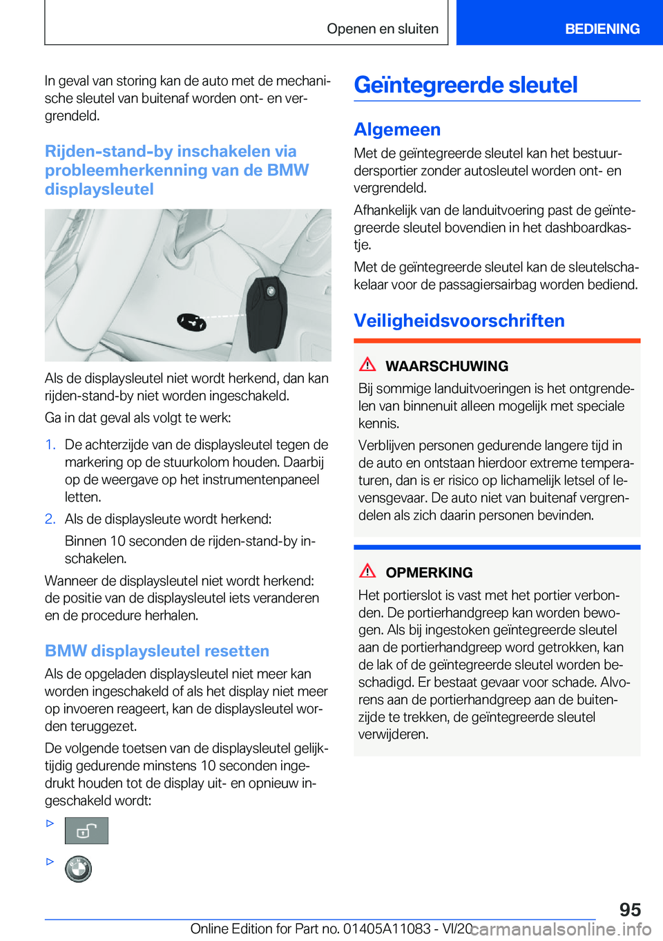 BMW 7 SERIES 2021  Instructieboekjes (in Dutch) �I�n��g�e�v�a�l��v�a�n��s�t�o�r�i�n�g��k�a�n��d�e��a�u�t�o��m�e�t��d�e��m�e�c�h�a�n�ij
�s�c�h�e��s�l�e�u�t�e�l��v�a�n��b�u�i�t�e�n�a�f��w�o�r�d�e�n��o�n�t�-��e�n��v�e�rj �g�r�e�n�d�e