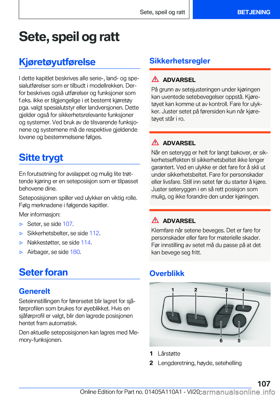 BMW 7 SERIES 2021  InstruksjonsbØker (in Norwegian) �S�e�t�e�,��s�p�e�i�l��o�g��r�a�t�t�K�j�