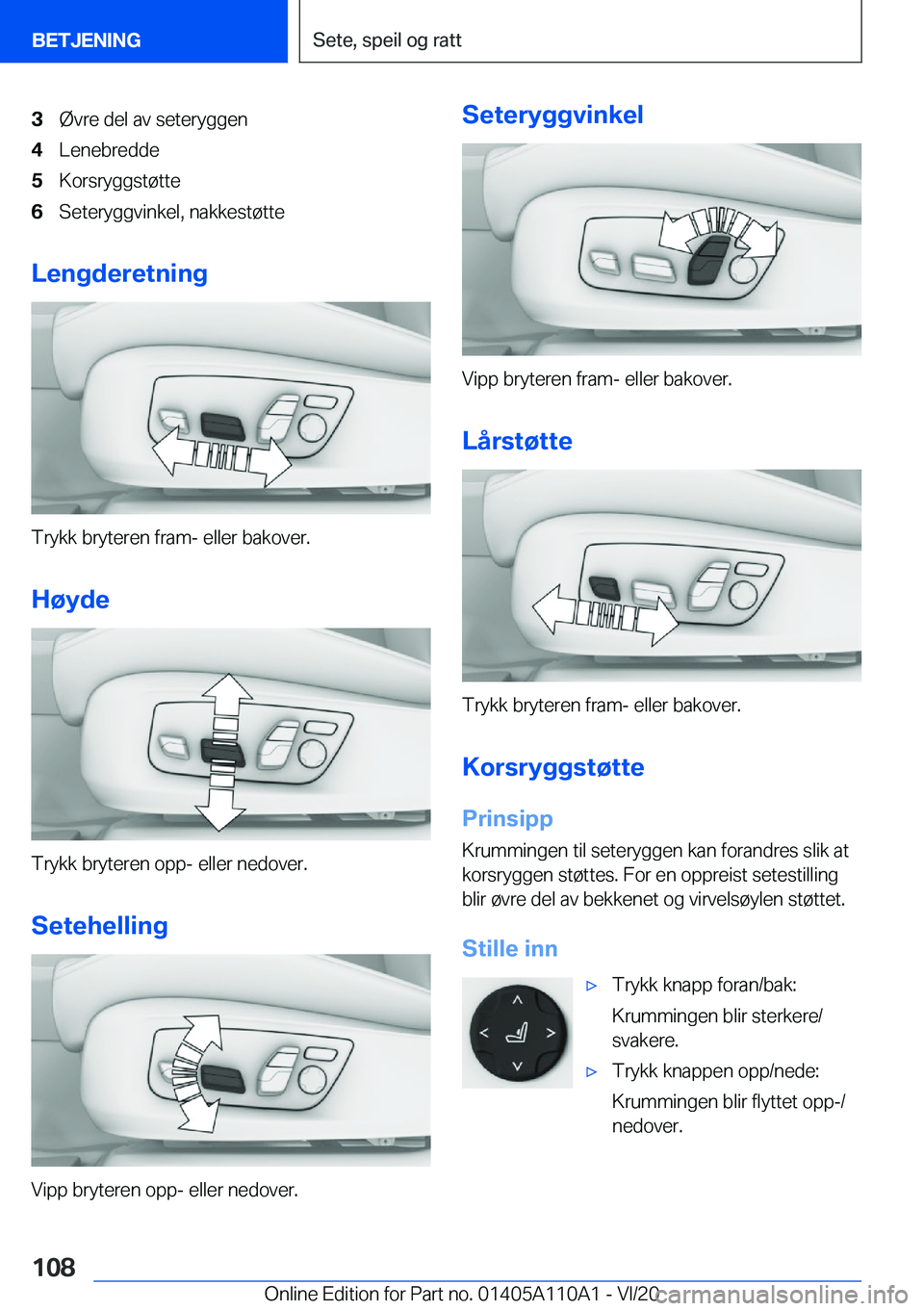 BMW 7 SERIES 2021  InstruksjonsbØker (in Norwegian) �3�