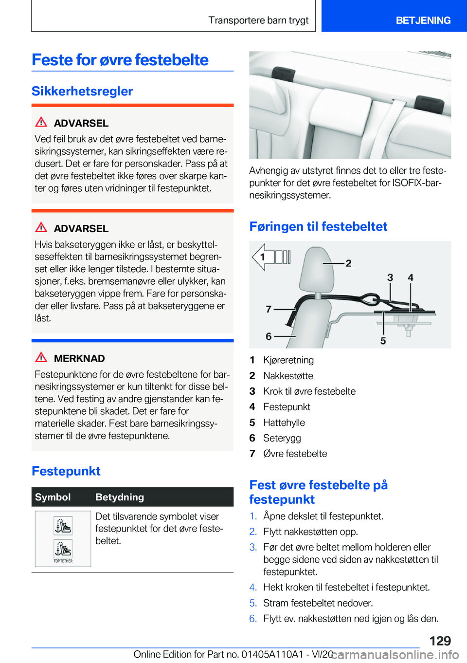 BMW 7 SERIES 2021  InstruksjonsbØker (in Norwegian) �F�e�s�t�e��f�o�r��
